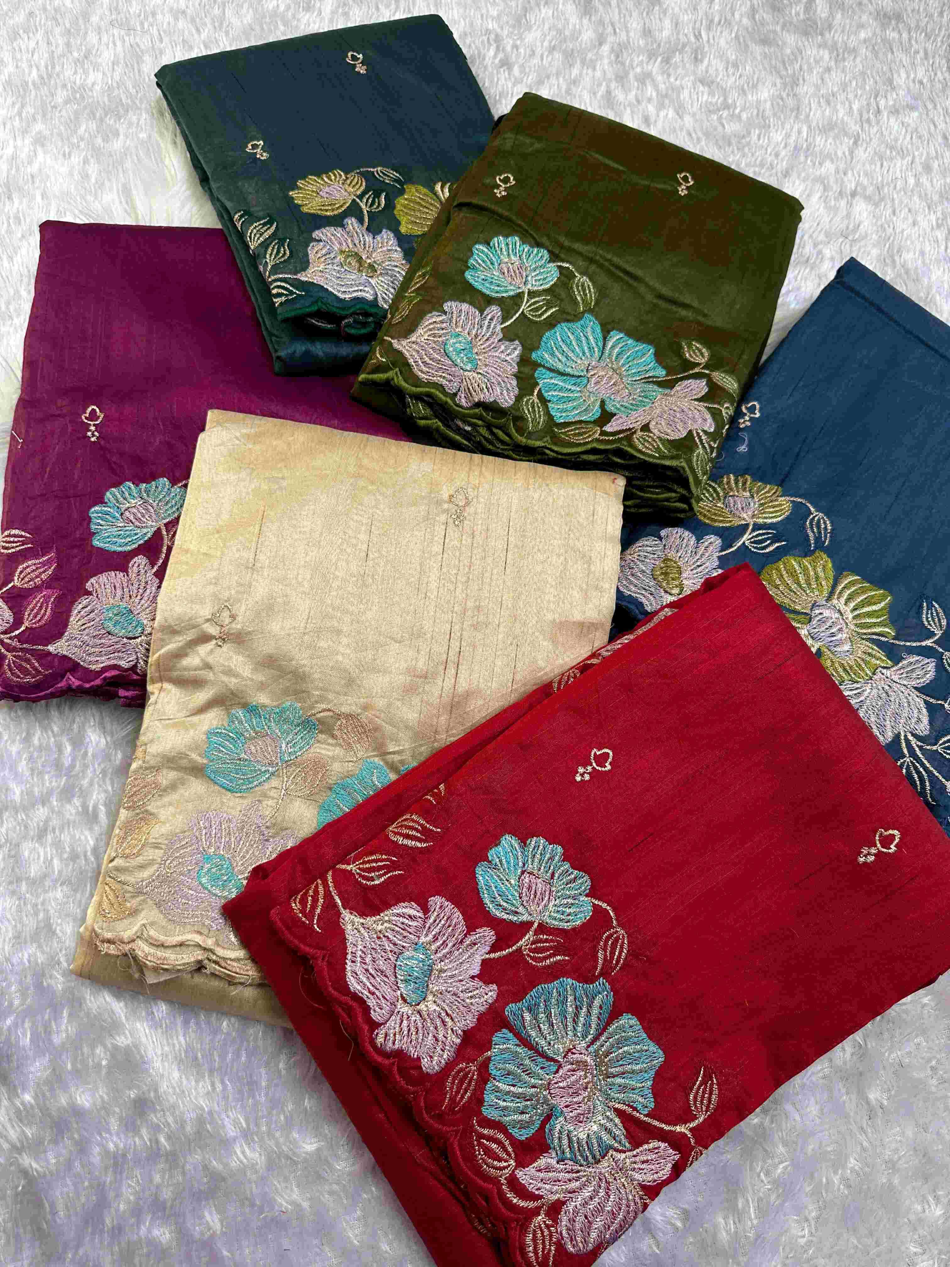 YNF TUSSAR SILK RIN104 APE203 SILK SAREE WHOLESALE TUSSAR EMBROIDERED FANCY SILK SAREE MANUFACTURER