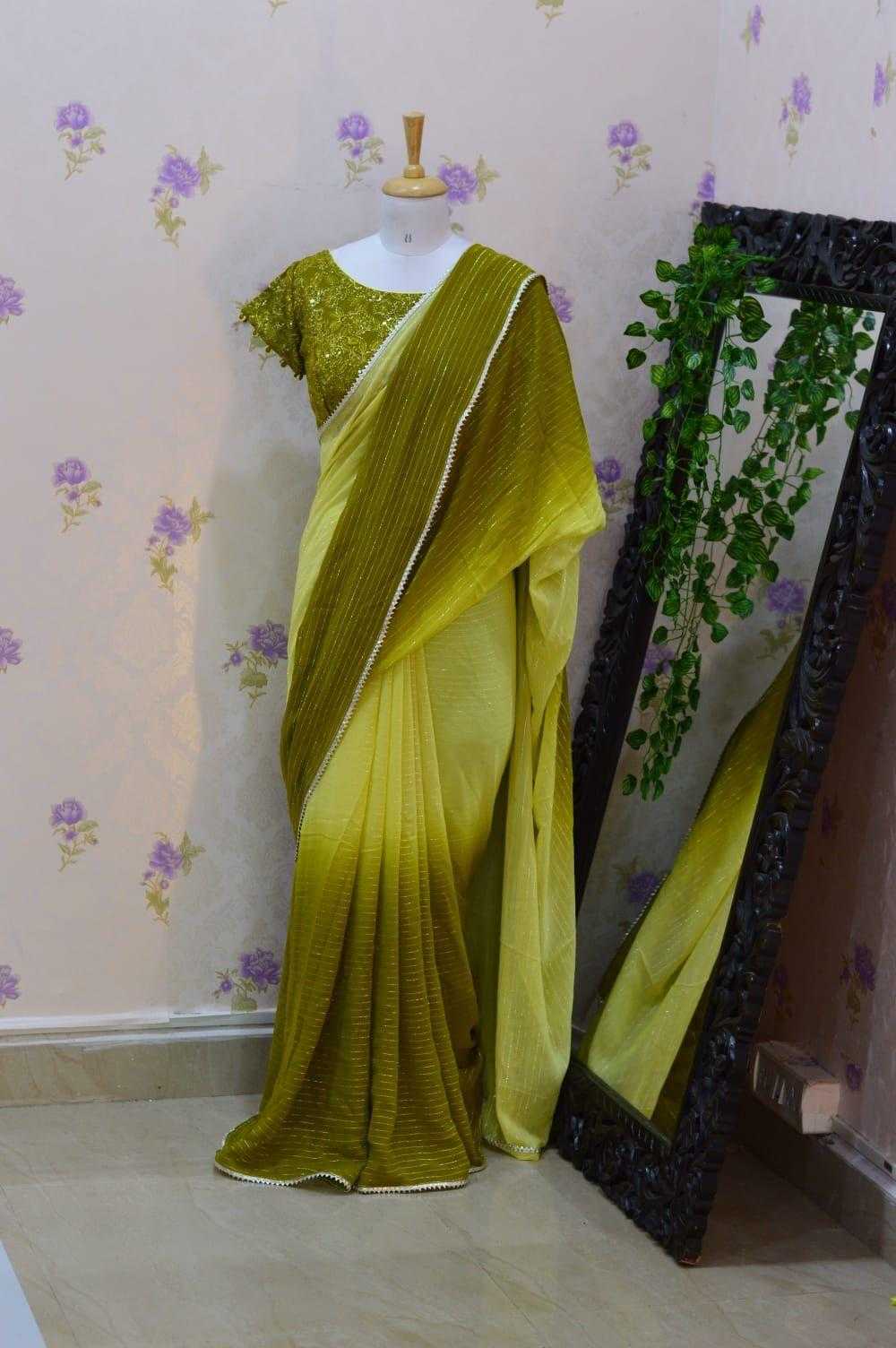 YNF VISCOSE KESH274 MIS24 SAREE WHOLESALE VISCOSE EMBROIDERED LACE BORDER SAREE MANUFACTURER