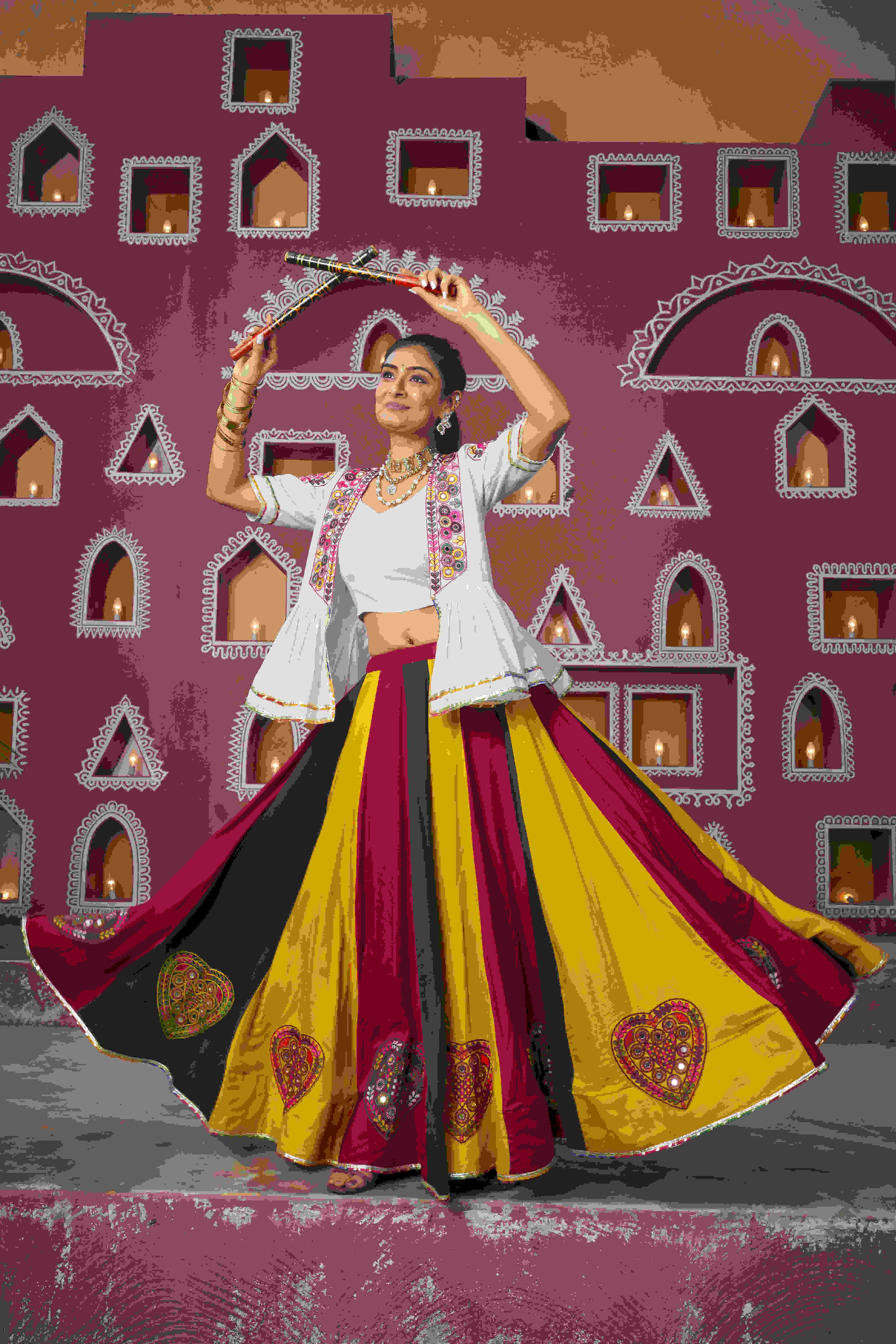 Ynf Viscose Rayon KESH417 2463 Lehengas Wholesale Embroidered Lehenga Designer Lehenga Choli Mirror Work Lehenga Manufacturer