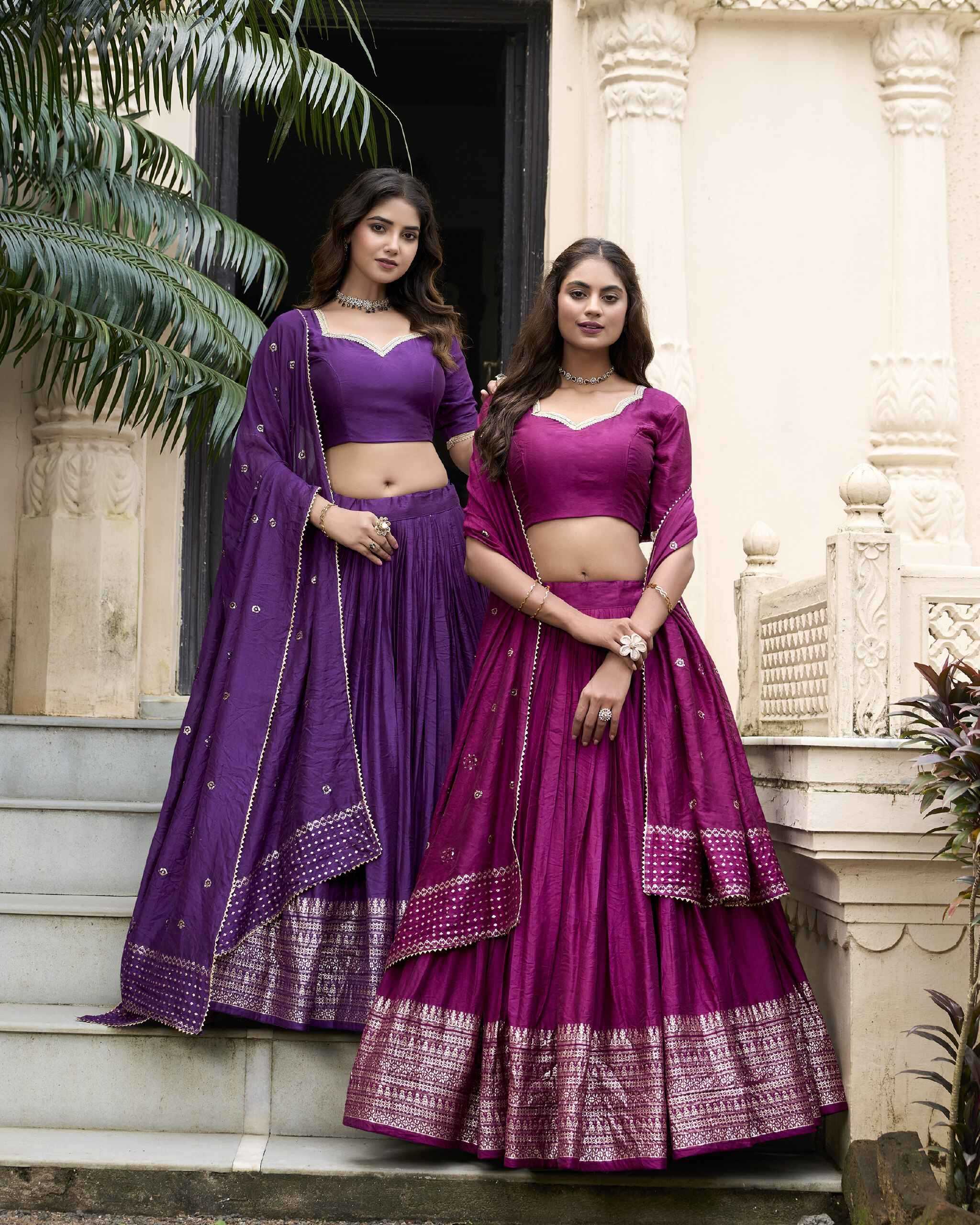 Ynf Chanderi Soft KESH134 PRIYADARSHI Lehengas Wholesale Designer Lehenga Zari Work Lehenga Sequins Lehenga Manufacturer