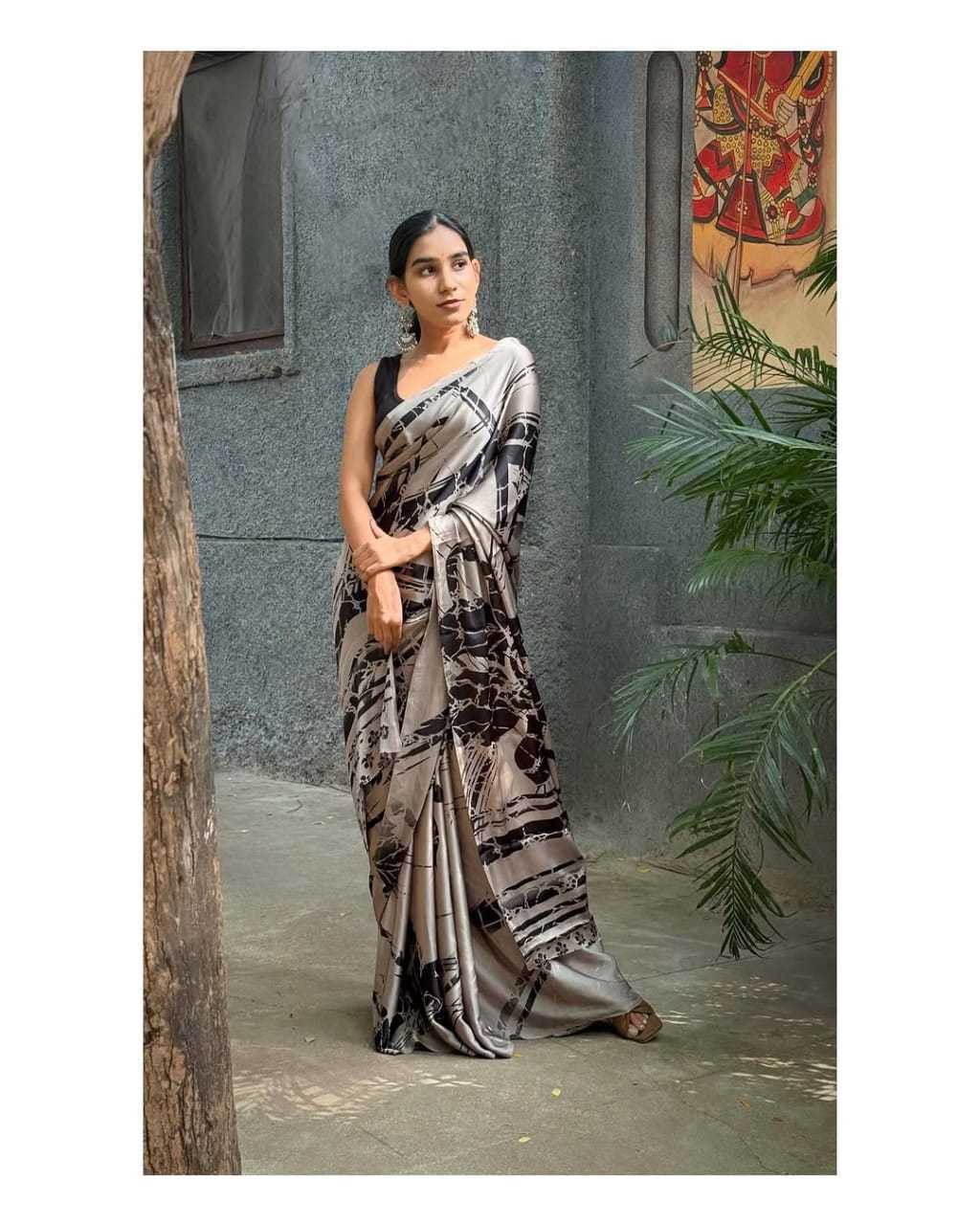 Ynf Chinon RIN182 RUN17 Sarees Wholesale Designer Sarees Printed Sarees Heavy Work Sarees Manufacturer