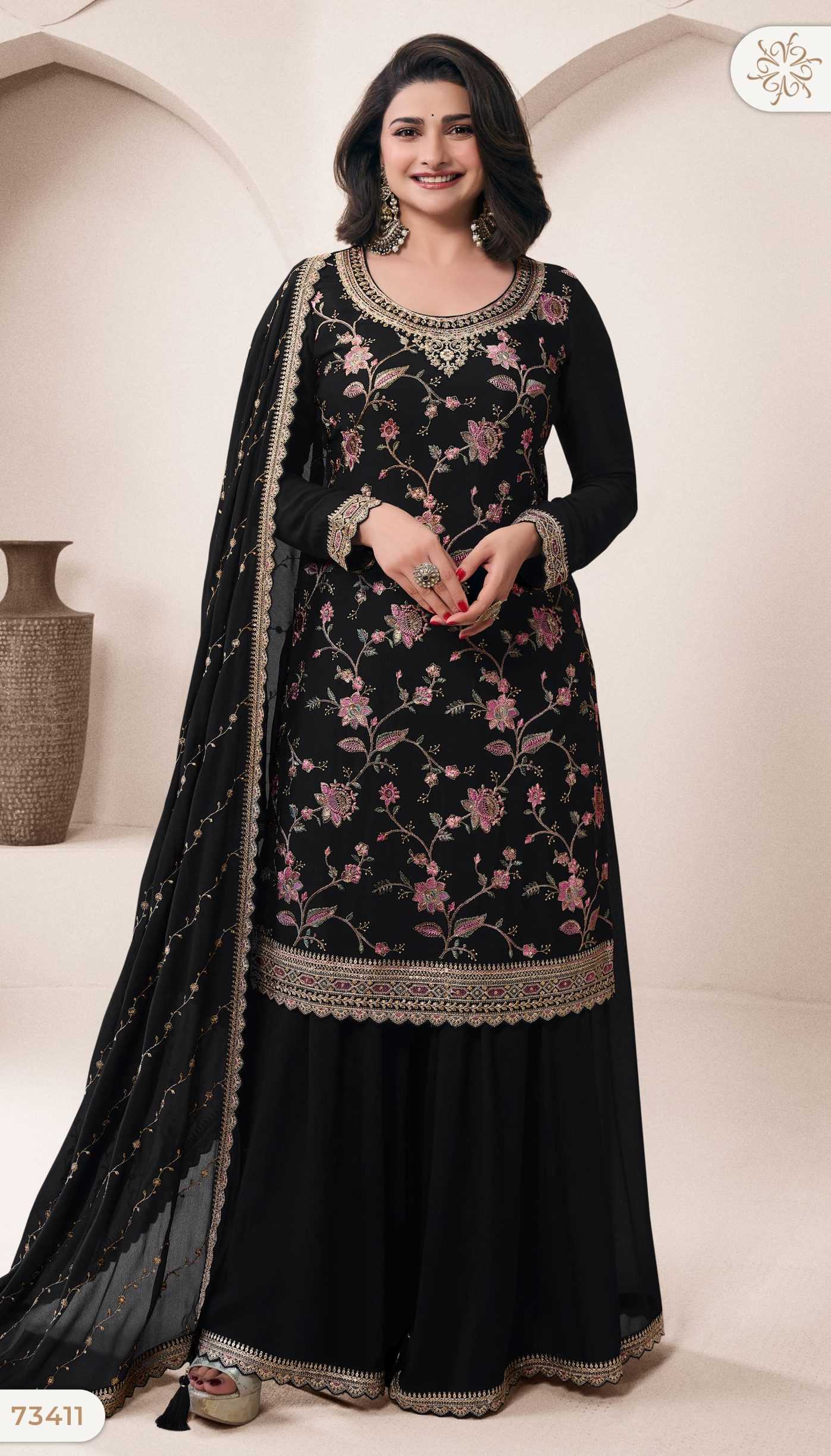 Ynf Chinon RIN184 VINAY KULEESH-LEKHA Suits & Dresses Islamic Clothing Bollywood Collections Wholesale Pakistani Suits Embroidery Suits Party wear suits Manufacturer