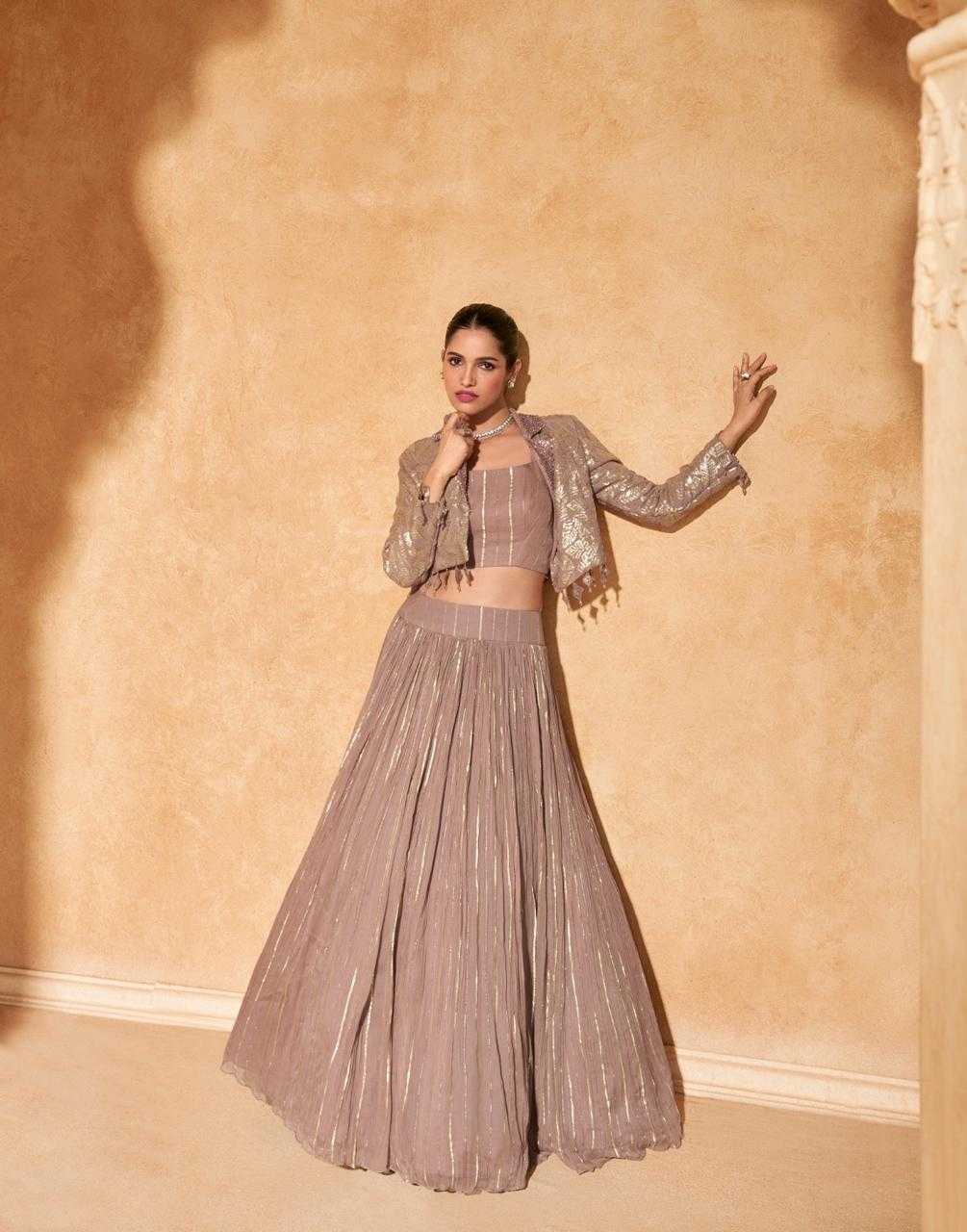 Ynf Chinon Silk RIN184 SAYURI DESIGNER-RAAS Lehengas Diwali Collections Festive Collections Wholesale Fancy Lehenga Celebrity Lehenga Embroidered Lehenga Manufacturer