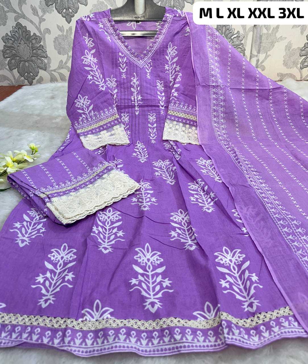 Ynf Cotton KESH253 SNF06 Kurti Wedding Collections Festive Collections Wholesale Fancy Kurti V-Neck Kurtis Kurti With Pants Manufacturer