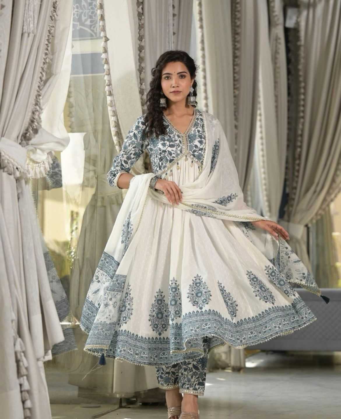 Ynf Cotton KESH253 SNF26 Suits & Dresses Wedding Collections Festive Collections Wholesale Printed Suits Embroidery Suits Cotton Suits Manufacturer