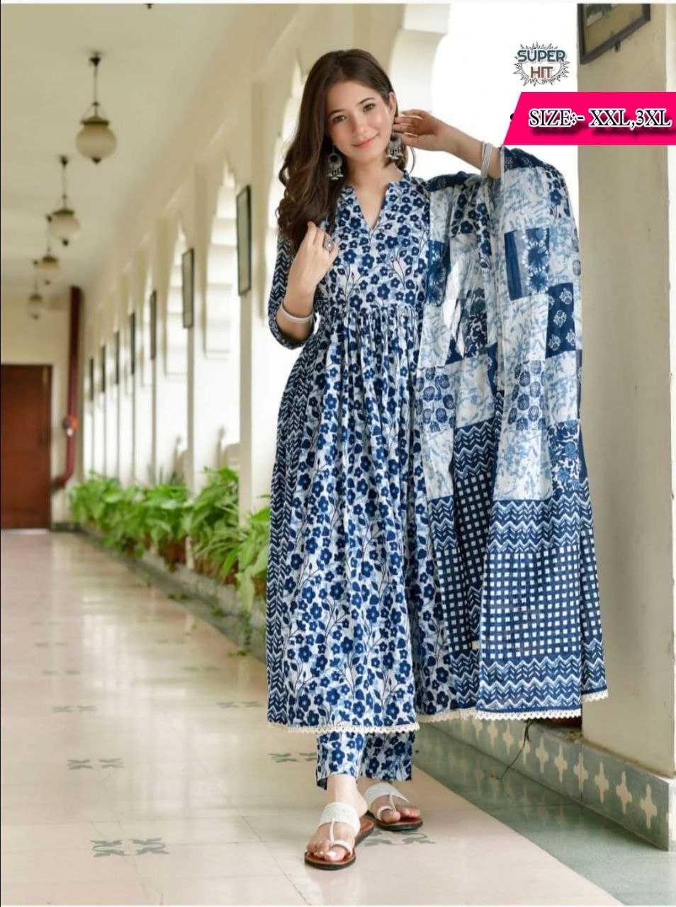 Ynf Cotton KESH354 GRM109 Kurti Wholesale Cotton Kurtis Anarkali Kurtis Kurti With Pants Manufacturer