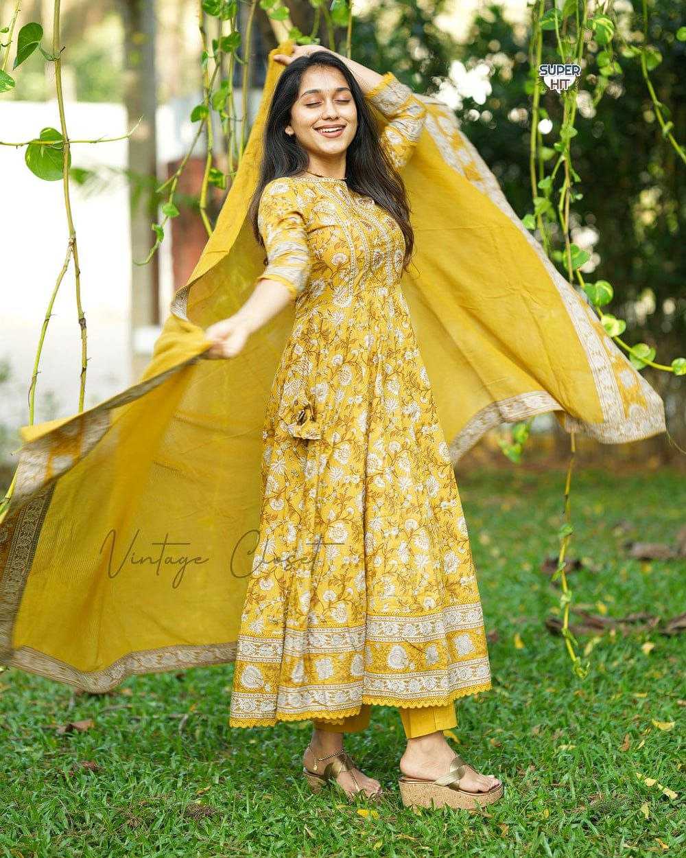 Ynf Cotton KESH354 GRM76 Kurti Wholesale Festive Kurtis Cotton Kurtis Anarkali Kurtis Manufacturer