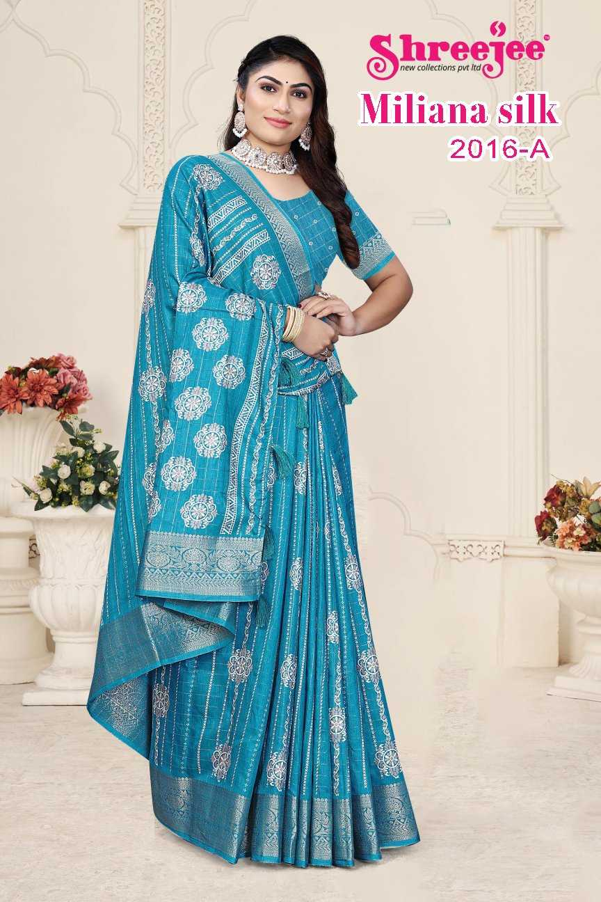 Ynf Fancy KESH441 Miliana silk-2016 Setwise Collections Wholesale Printed Sarees Catalogs Manufacturer