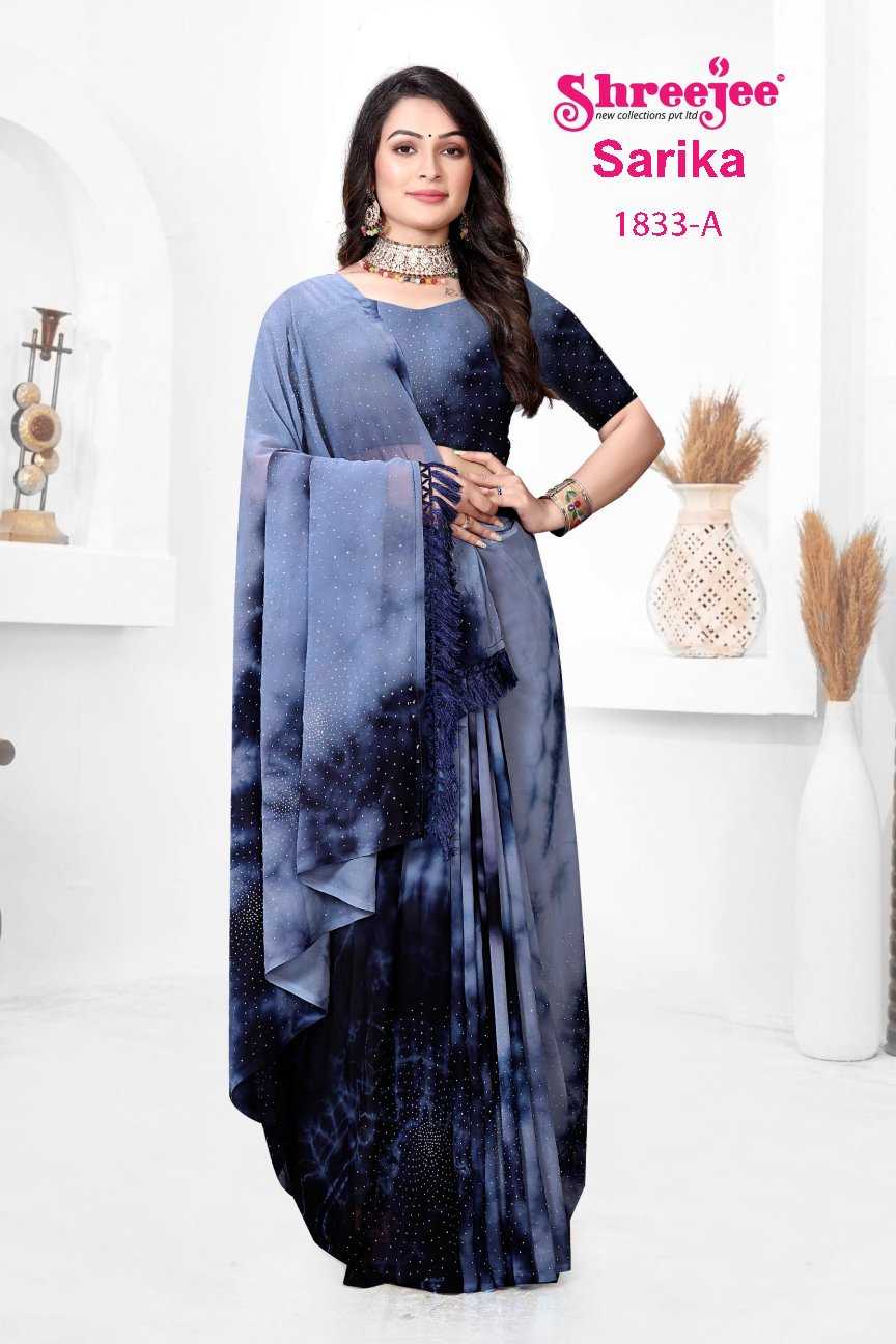 Ynf Fancy KESH441 SARIKA-1833 Setwise Collections Wholesale Printed Sarees Catalogs Manufacturer