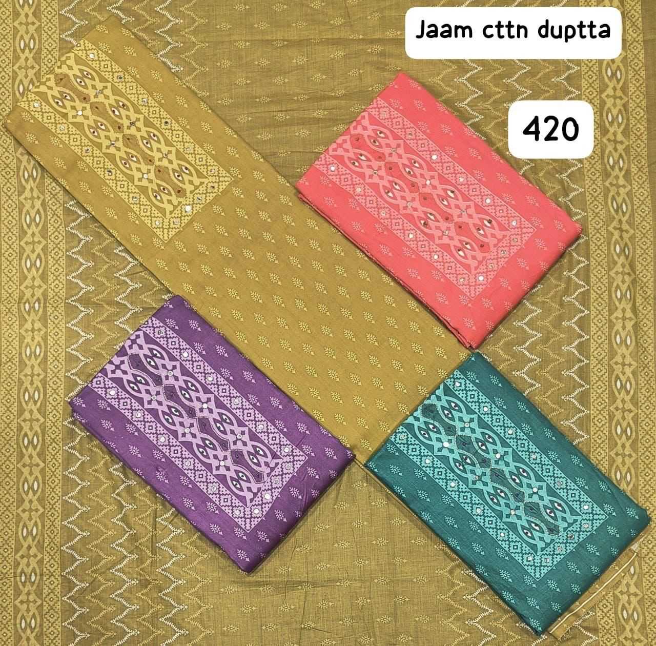 Ynf Fancy KESH442 Jaam cttn duptta 420 Setwise Collections Wholesale Dresses & Suits Catalogs Manufacturer