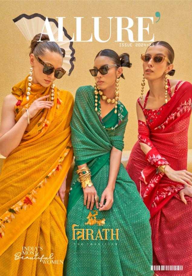 Ynf Georgette KESH416 Trirath-Allure Setwise Collections Wholesale Printed Sarees Catalogs Manufacturer