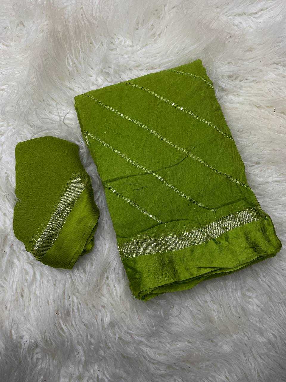 Ynf Georgette RIN124 RIE21 Sarees Diwali Collections Festive Collections Wholesale Georgette Sarees Viscose Saree Sarees With Blouse Manufacturer