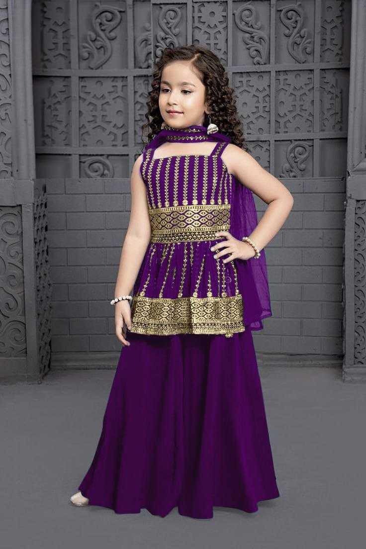 Ynf Heavy Crepe KESH461 HK 28 Kids Wear Wholesale Kids Traditional Outfits Kids Kurta Pajama Kids Festive Wear Manufacturer