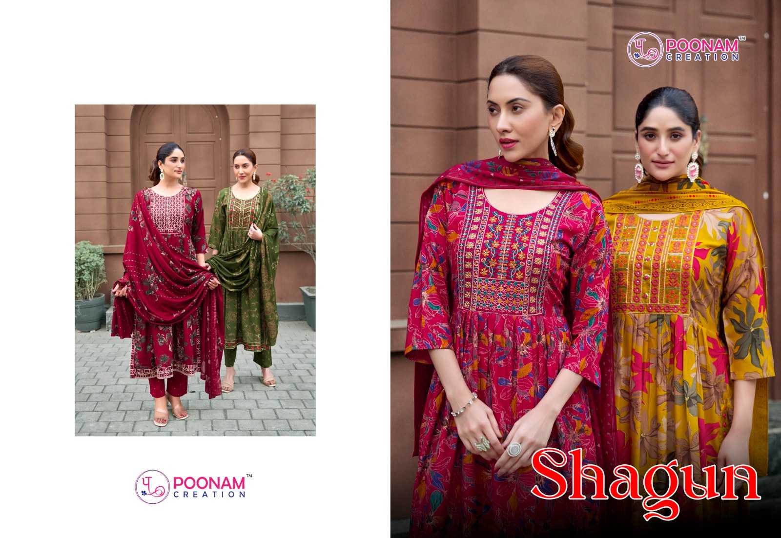 Ynf Heavy Rayon KESH433 SHAGUN Suits & Dresses Wholesale Embroidery Suits Wedding Suits Designer Suits Manufacturer