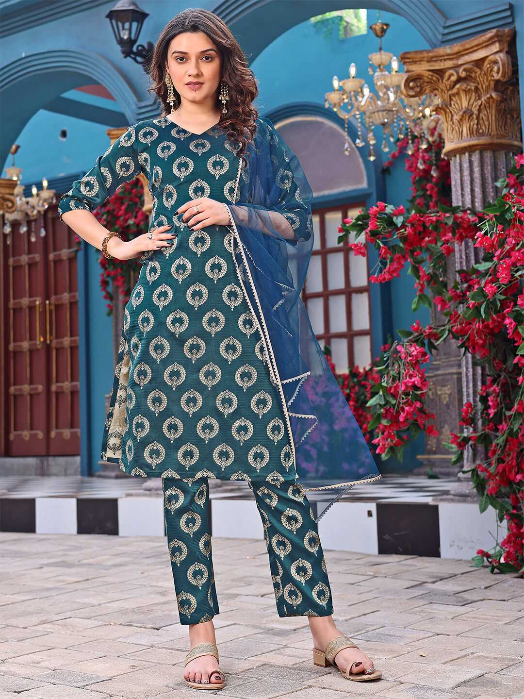 Ynf Jacquard KESH334 RABDI Suits & Dresses Wedding Collections Festive Collections Wholesale Printed Suits Designer Suits Silk Suits Manufacturer