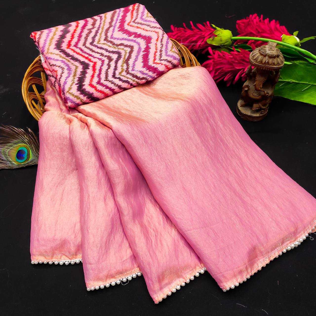 Ynf Jacquard RIN124 RIE31 Sarees Wedding Collections Festive Collections Wholesale Party Wear Sarees Lace Border Sarees Festive Sarees Manufacturer