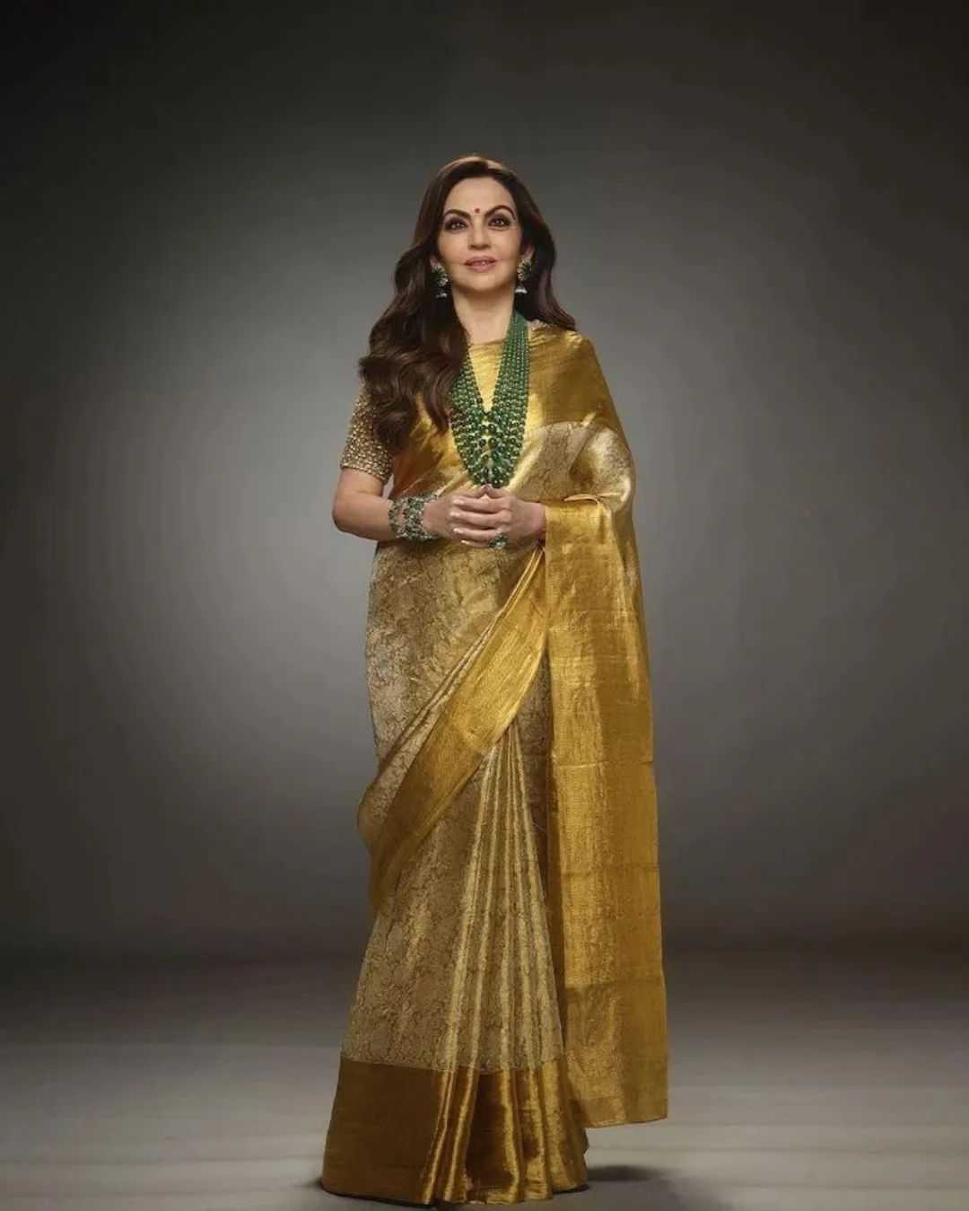 Ynf Kanjivaram Silk RIN118 RGK143 Bollywood Collections Wholesale Nita Ambani Manufacturer