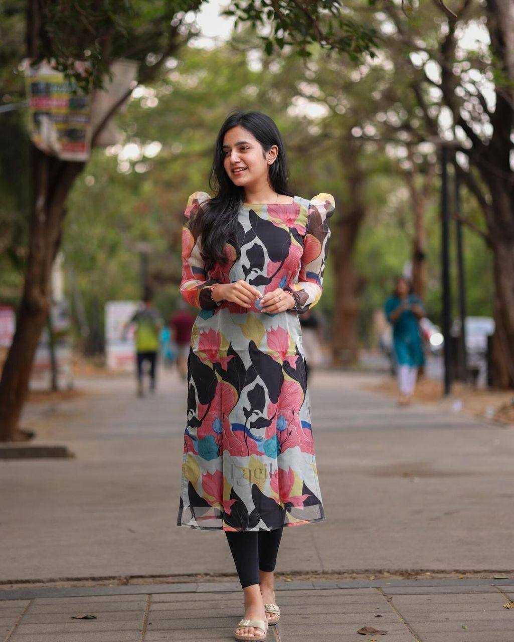 Ynf Organza KESH434 MCN16 Kurti Wholesale Festive Kurtis Printed Kurtis Ladies Kurti Manufacturer