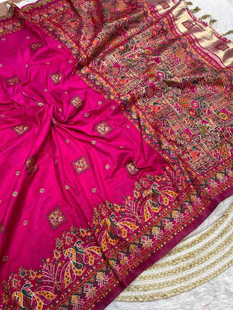 Ynf Pashmina RIN101 ANT20 Silk Sarees Rakhi Collections Karwa Chauth Sarees Wholesale Soft Silk Sarees Designer Silk Sarees Zari Border Silk Sarees Manufacturer