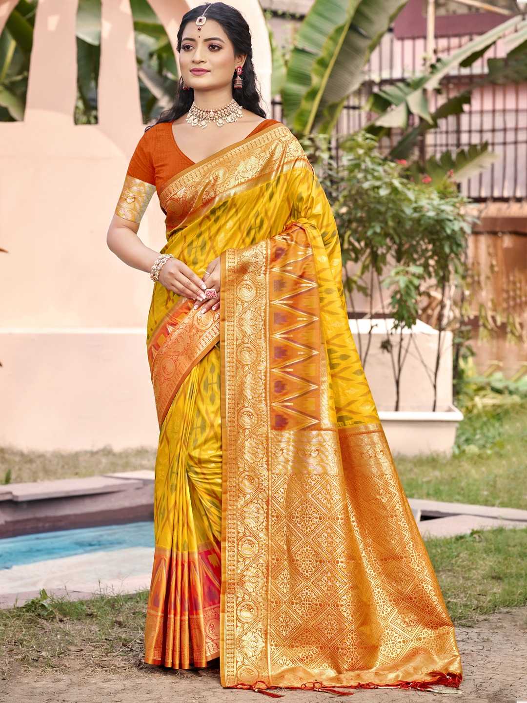 Ynf Silk KESH416 BUNAWAT-POCHAMPALLI SILK VOL-05 Silk Sarees Wedding Collections Onam Sarees Wholesale Pure Silk Sarees Designer Silk Sarees Festival Silk Sarees Manufacturer