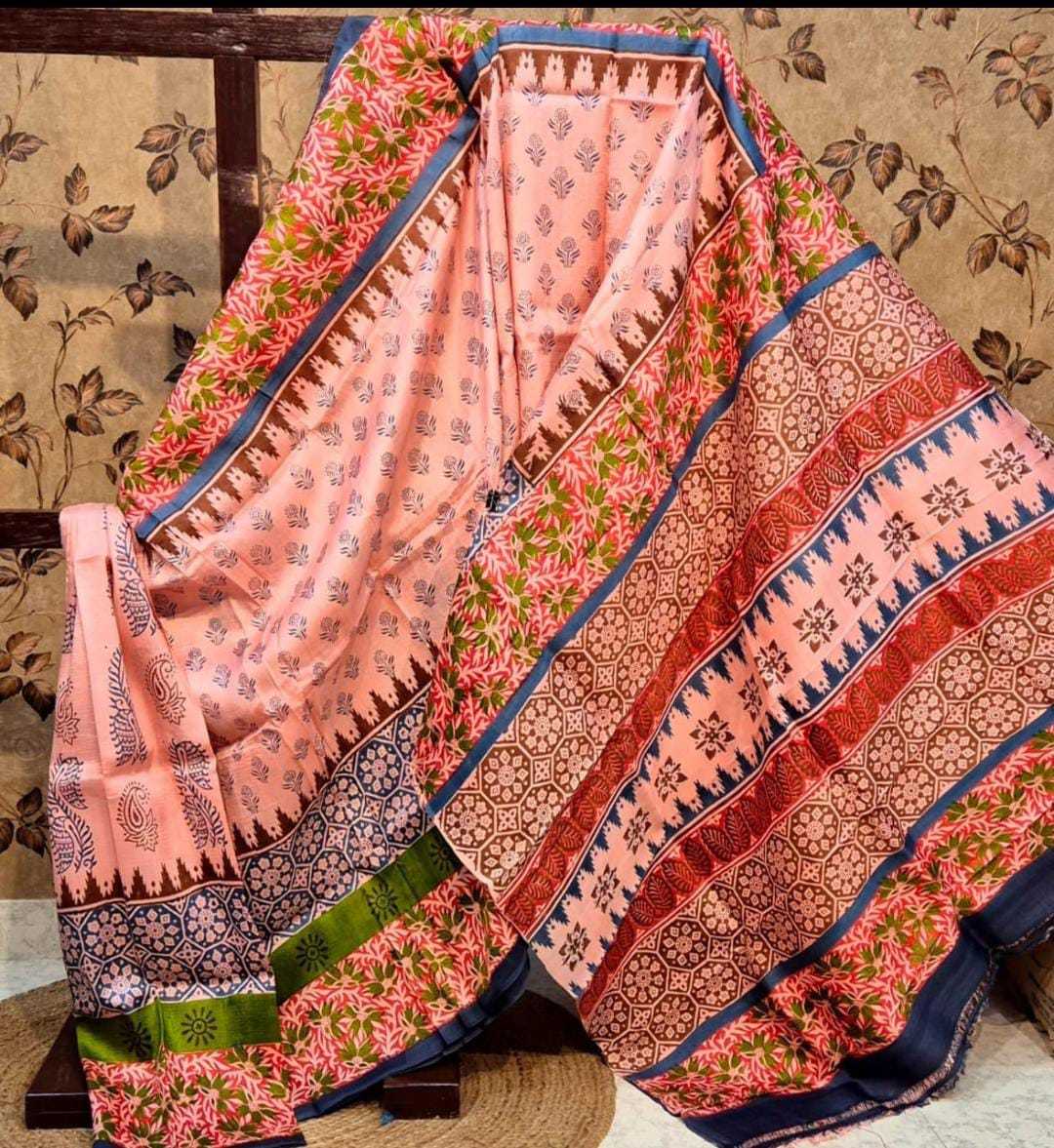 BLOCK PRINT SAREES