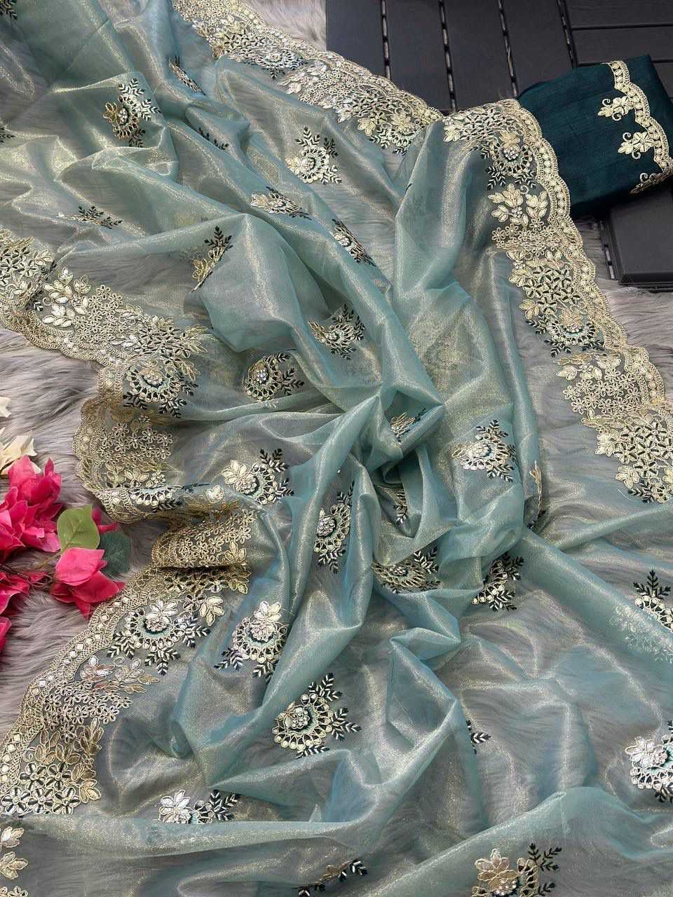 TISSUE SILK SAREE