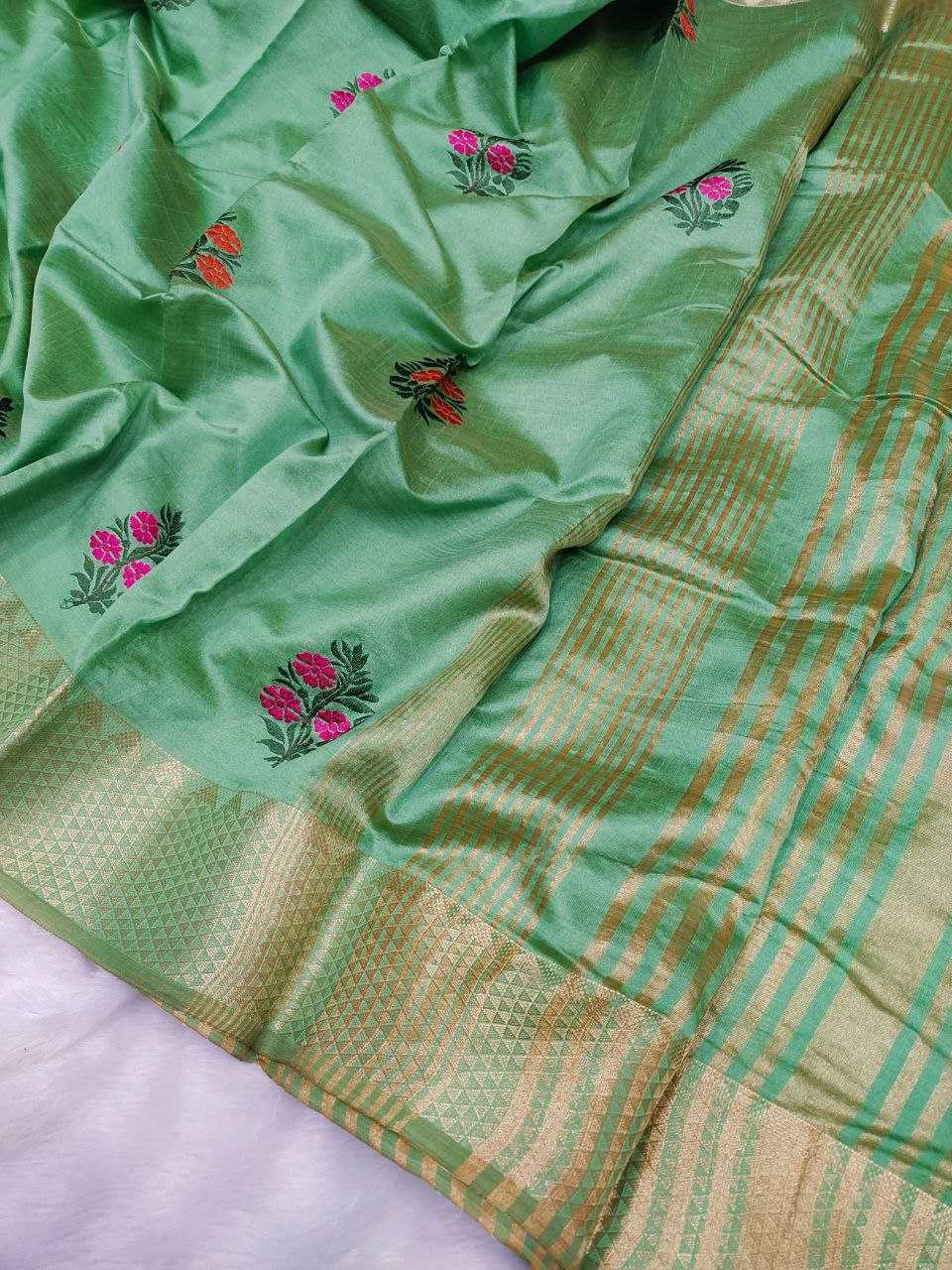 Ynf Tussar Silk RIN171 SYF07 Sarees Silk Sarees Wholesale Embroidered Sarees Tussar Sarees Manufacturer