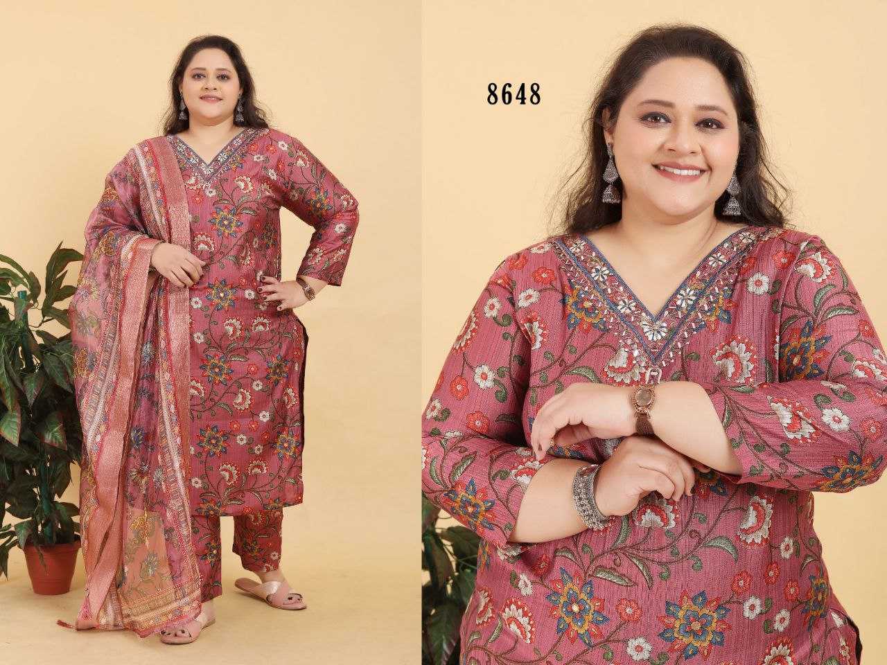 Ynf Viscose KESH471 Royal VOL-2 Suits & Dresses PLUS Size Collections Wholesale Printed Suits Designer Suits Handwork Suits Manufacturer