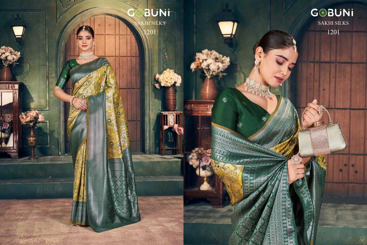 Ynf Zari Silk KESH416 Gobuni-Sakhi Silk Silk Sarees Wedding Collections Festive Collections Wholesale Designer Silk Sarees Pure Zari Silk Sarees Holi Collections Manufacturer