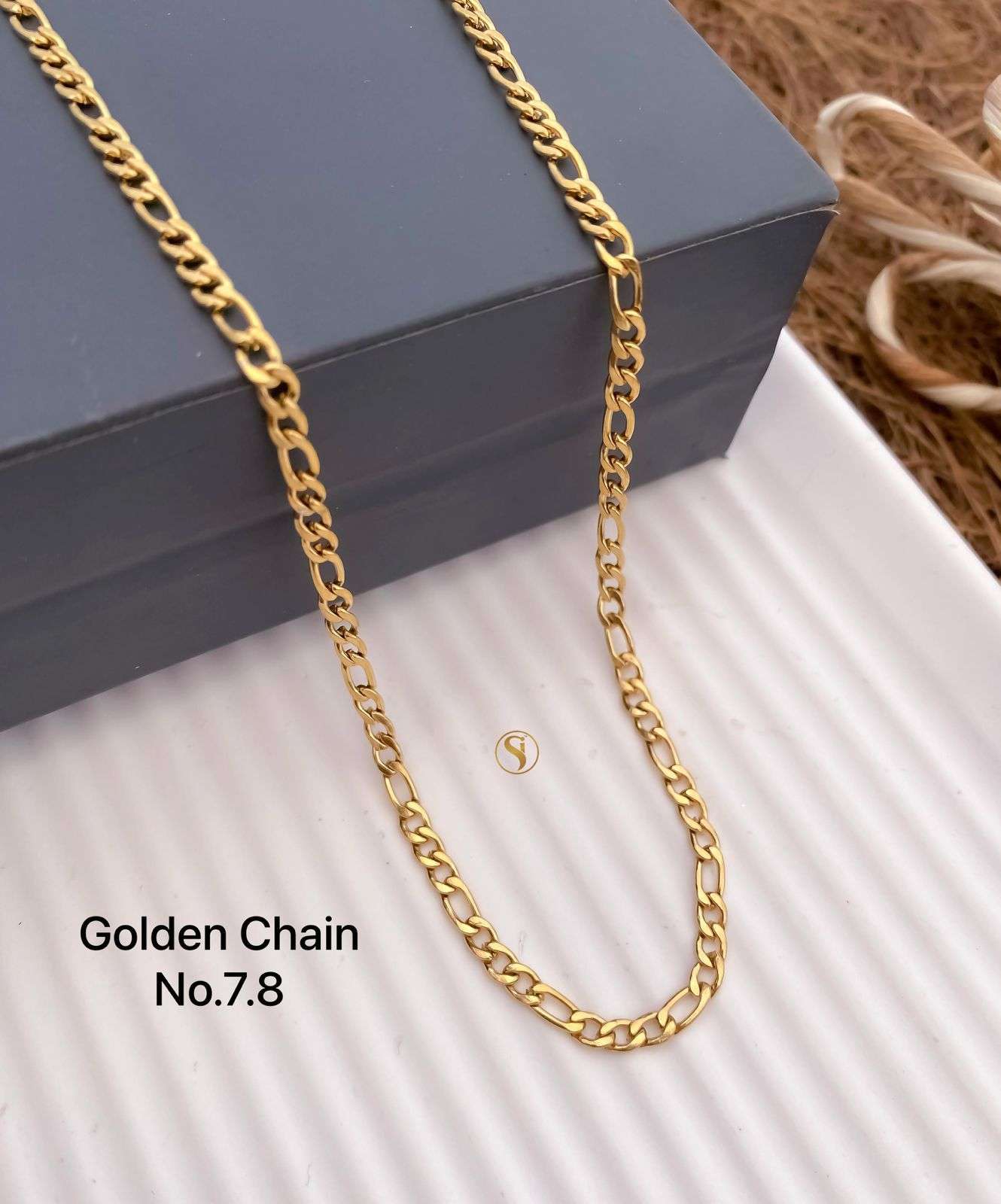 YNF BRASS KESH476 SMN42-23 WOMENS JEWELLERY WHOLESALE GOLD CHAIN MANUFACTURER