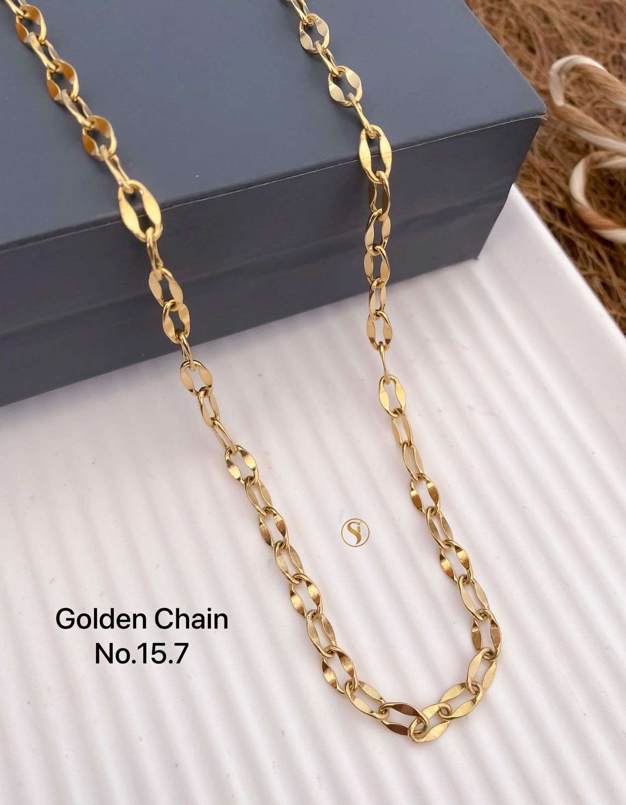 YNF BRASS KESH476 SMN42-26 WOMENS JEWELLERY WHOLESALE GOLD CHAIN MANUFACTURER