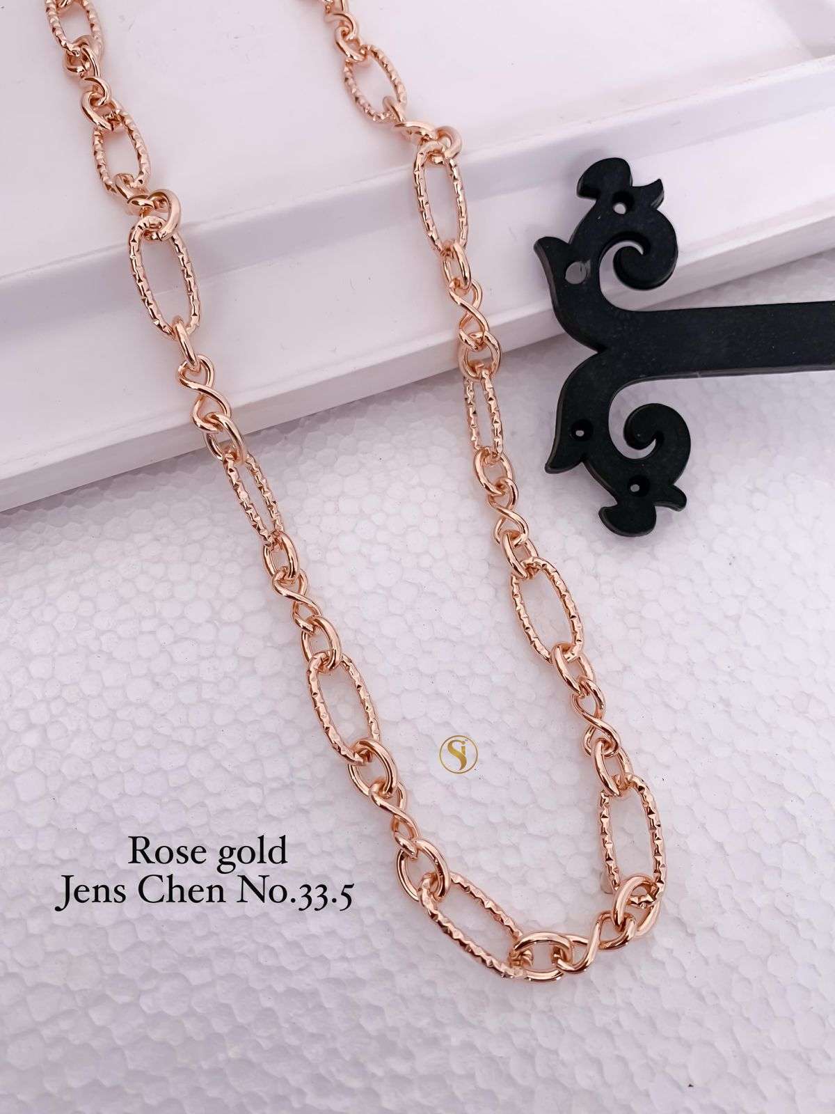 YNF BRASS KESH476 SMN42-34 WOMENS JEWELLERY WHOLESALE GOLD CHAIN MANUFACTURER