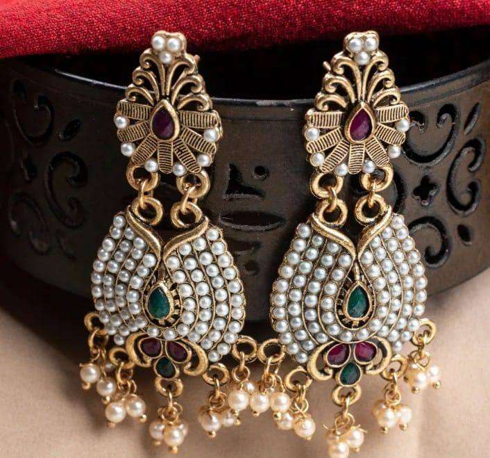 YNF BRASS KESH191 KAC382 WOMENS JEWELLERY WHOLESALE JHUMKA EARRINGS MANUFACTURER