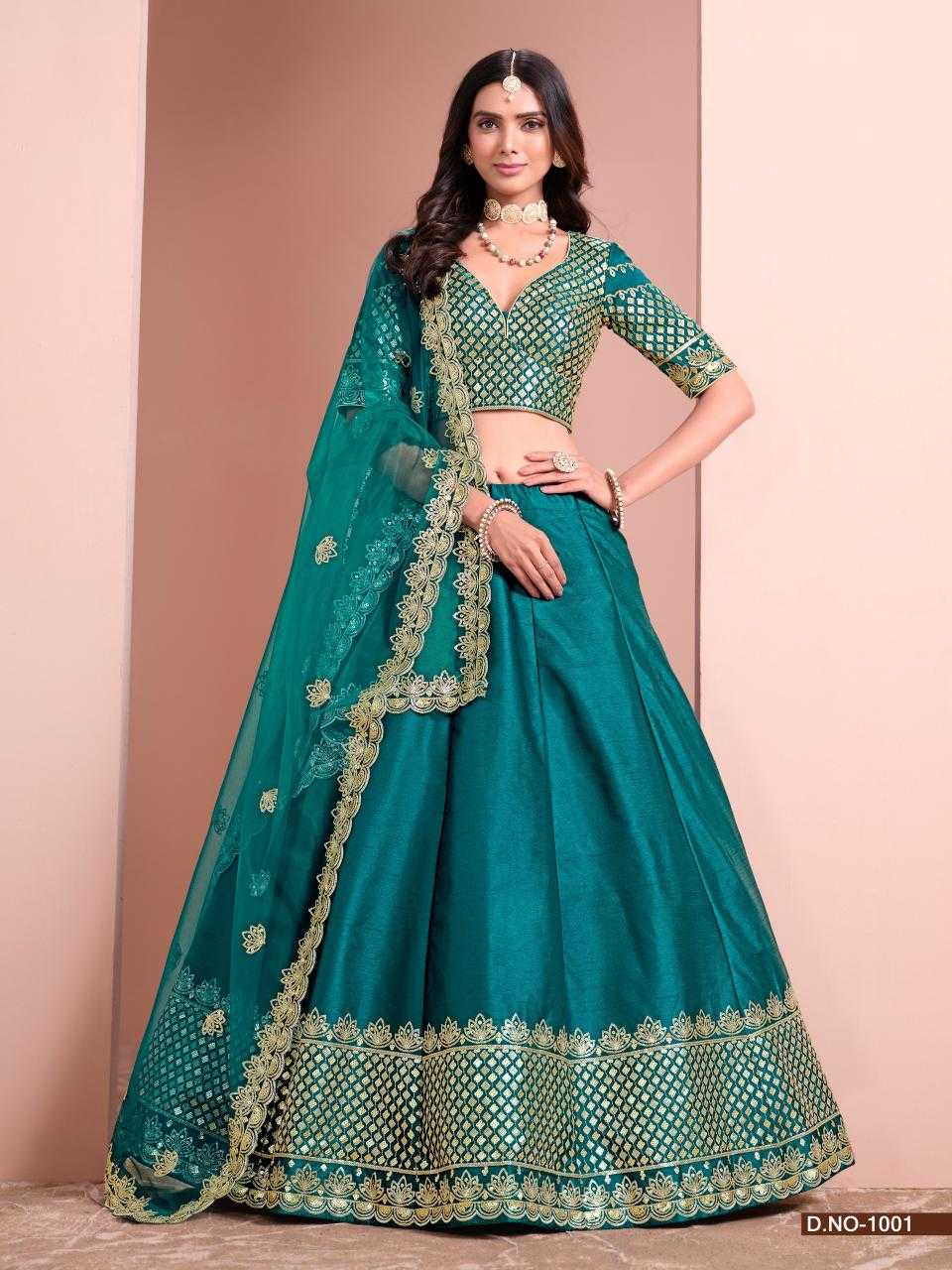 Ynf Art Silk KESH416 MEHVISH VOL 10 Lehengas Wedding Collections Festive Collections Wholesale Silk Lehenga Wedding Lehenga Heavy Lehenga Manufacturer