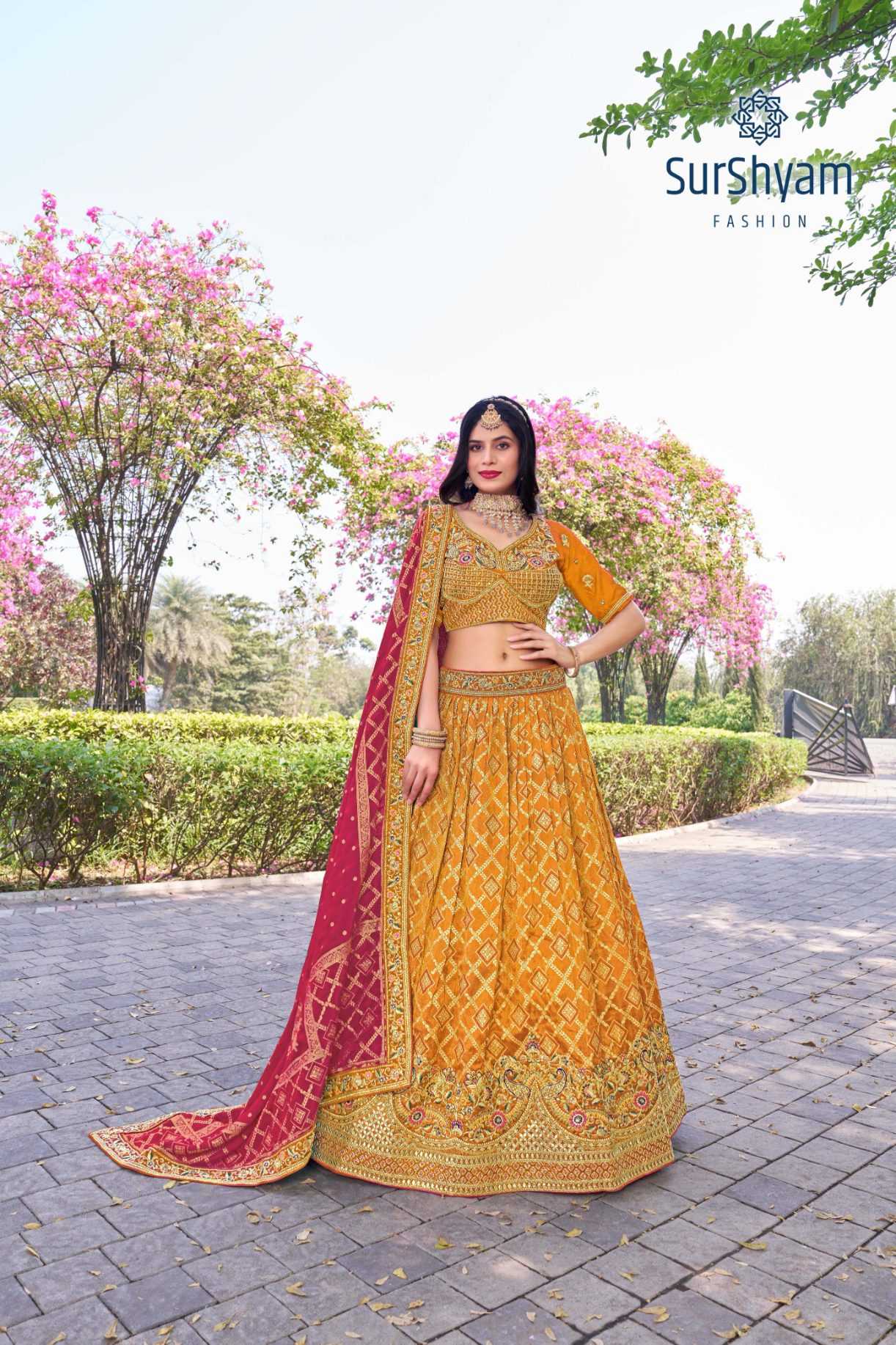 Ynf Banarasi Soft Silk RIN184 Surshyam fashion-naseehat Lehengas Wedding Collections Festive Collections Wholesale Fancy Lehenga Silk Lehenga Designer Lehenga Choli Manufacturer