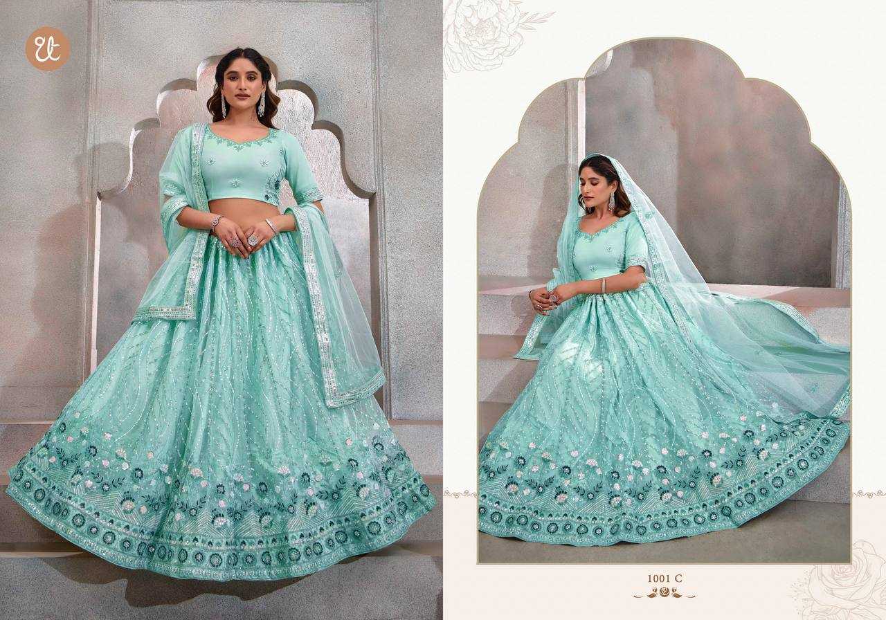 Ynf Butterfly Net RIN210 EEVA VOL-1 Lehengas Wholesale Wedding Lehenga Net Fancy Lehenga Embroidered Lehenga Manufacturer