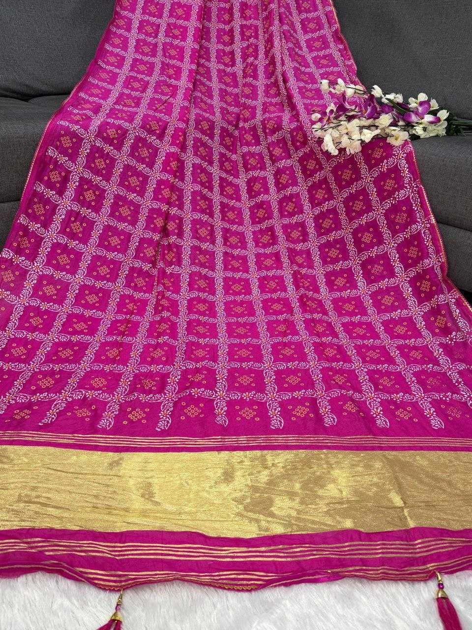 Ynf Chanderi Cotton Sarees Wholesale Cotton Linen Sarees Ladies Sarees Chanderi Sarees Manufacturer