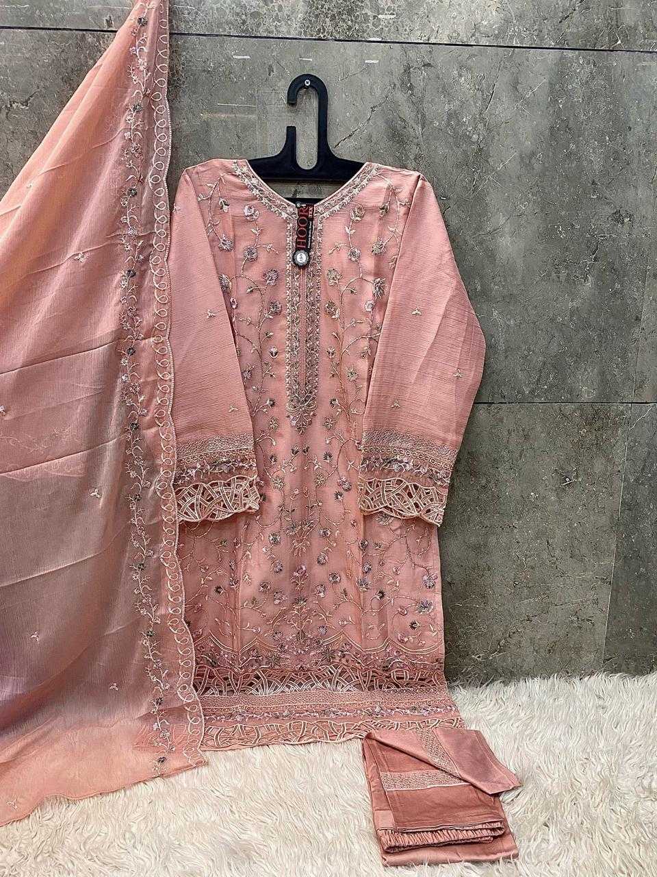 Ynf Chiffon KESH450 HOOR TEX HF-136A Suits & Dresses Islamic Clothing Festive Collections Wholesale Pakistani Suits Afghani Suits Kashmiri Suits Manufacturer