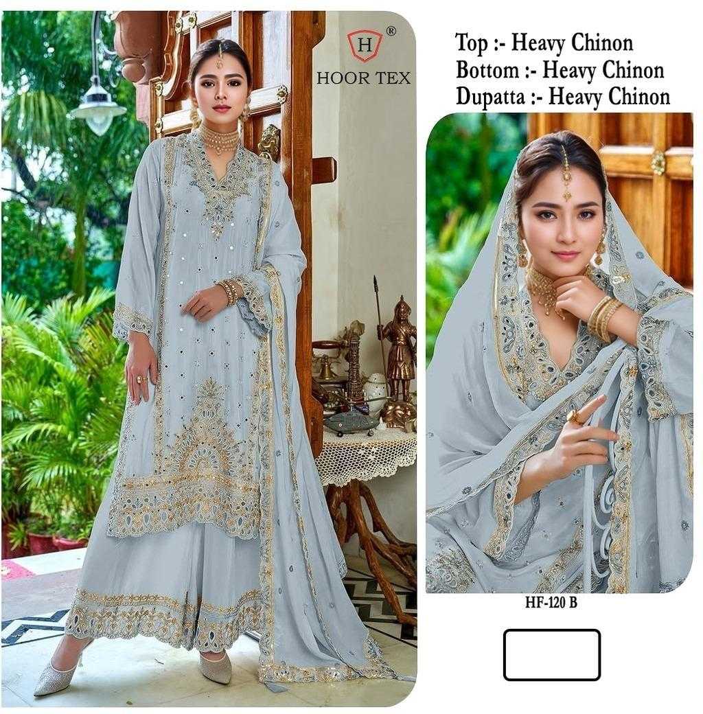 Ynf Chinon KESH450 HOOR TEX HF-120A Suits & Dresses Islamic Clothing Festive Collections Wholesale Pakistani Suits Afghani Suits Kashmiri Suits Manufacturer