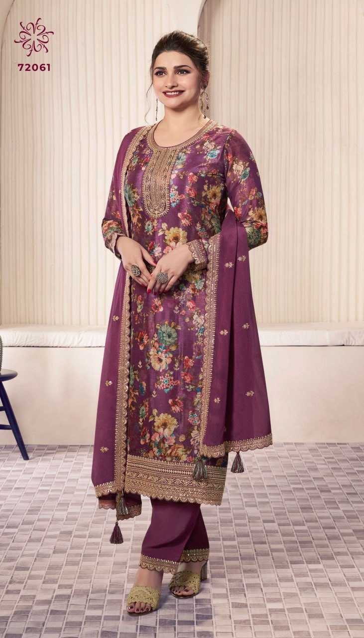 Ynf Chinon Silk RIN187 M-4223 Suits & Dresses Islamic Clothing Festive Collections Wholesale Sharara Salwar Suits Party wear suits Eid Collections Manufacturer