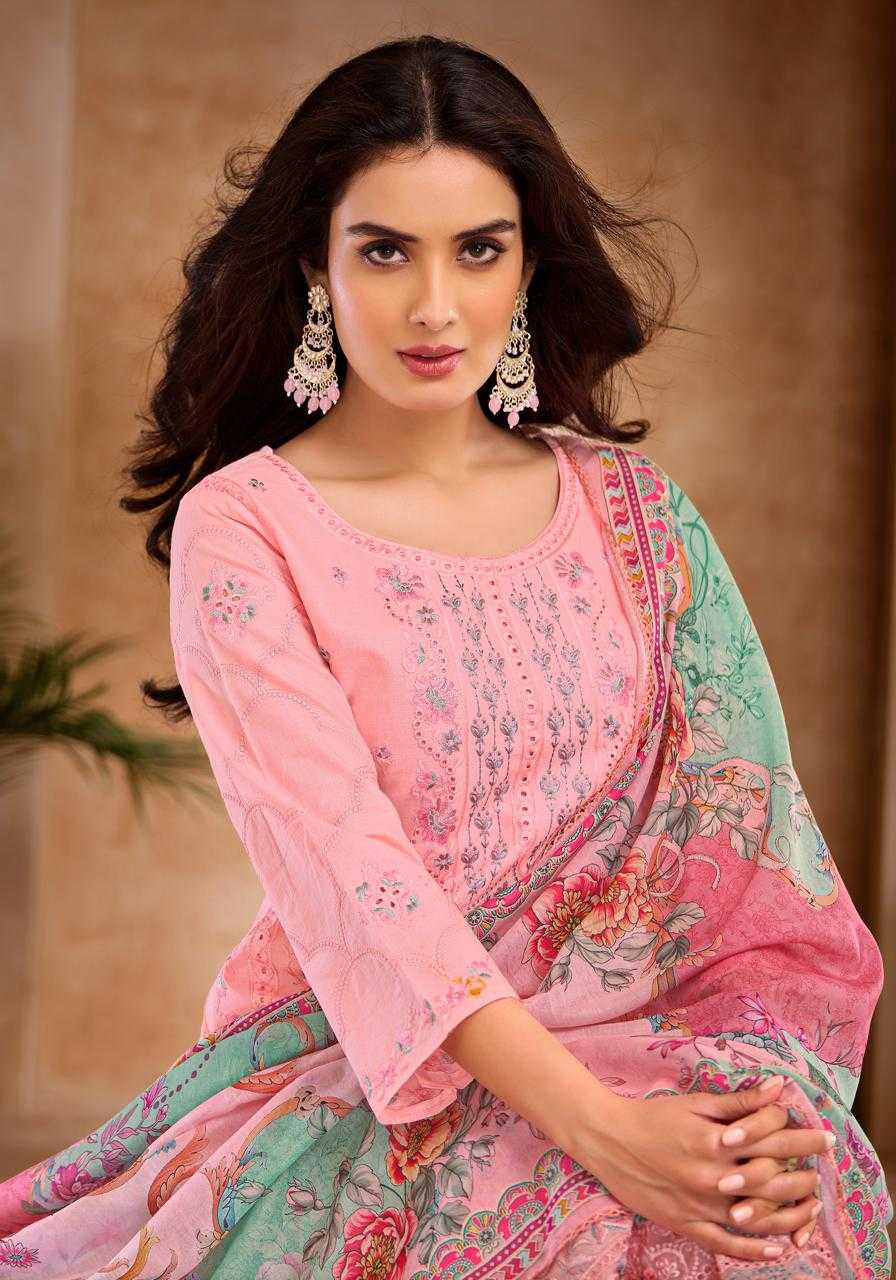 Ynf Cotton Cambric RIN186 Alok Suit-TABEER-17 Setwise Collections Wholesale Pakistani Suits Catalogs Dresses & Suits Catalogs Manufacturer