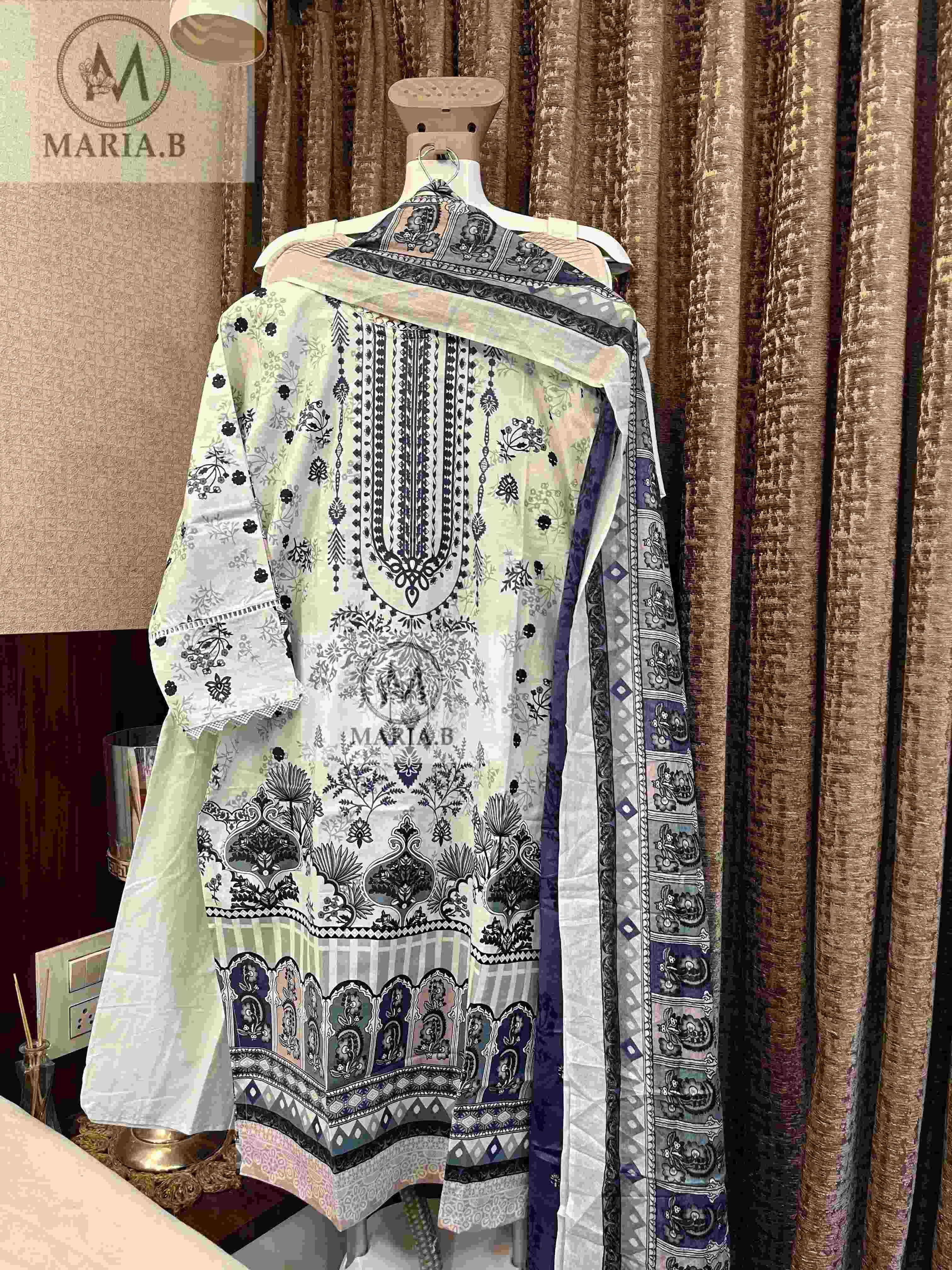 Ynf Cotton KESH444 MARIA.B-STITCH VOL-22 Suits & Dresses Islamic Clothing Festive Collections Wholesale Pakistani Suits Printed Suits Cotton Suits Manufacturer