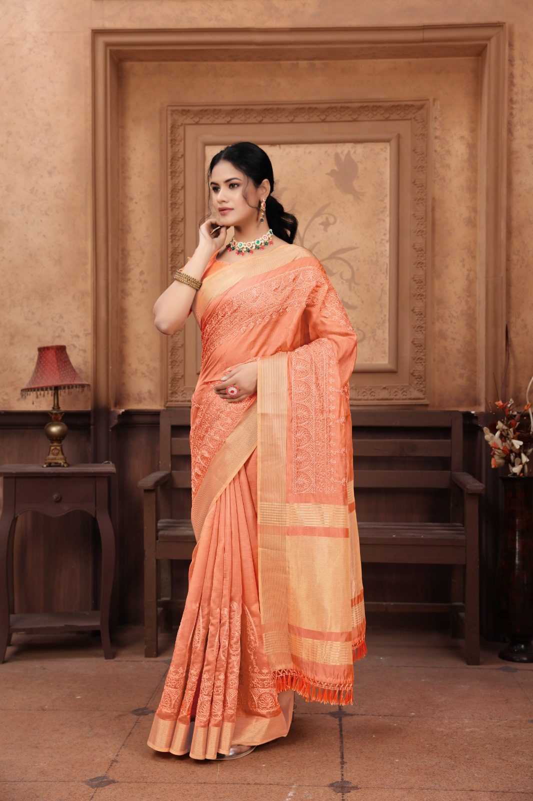 Ynf Cotton RIN184 SHREE TRENDS-AL10 DISHA Sarees Wedding Collections Festive Collections Wholesale Fancy Sarees Embroidered Sarees Cotton Sarees Manufacturer