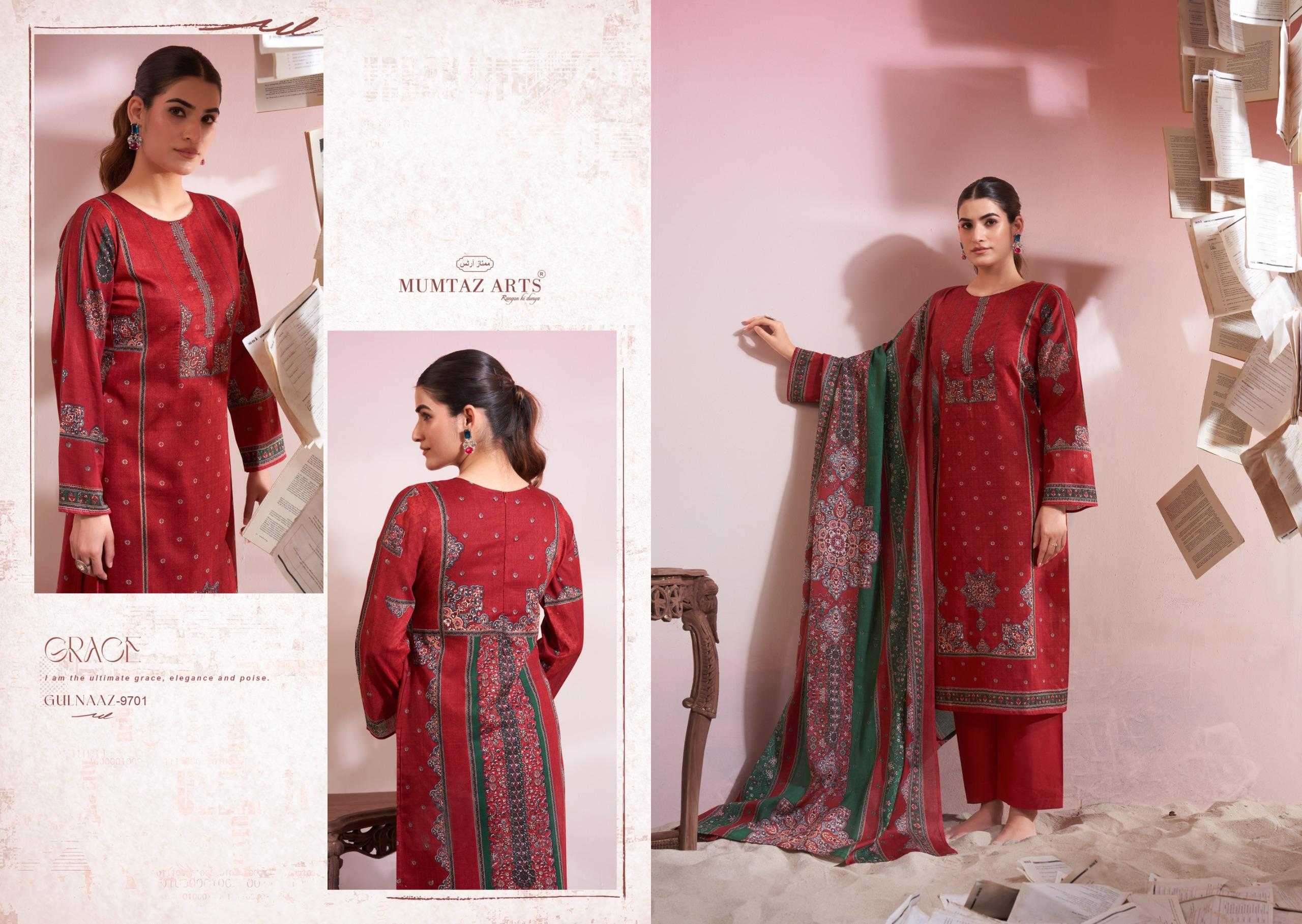 Ynf Cotton RIN186 MUMTAZ ARTS-GULNAAZ Suits & Dresses Islamic Clothing Festive Collections Wholesale Sharara Salwar Suits Party wear suits Eid Collections Manufacturer