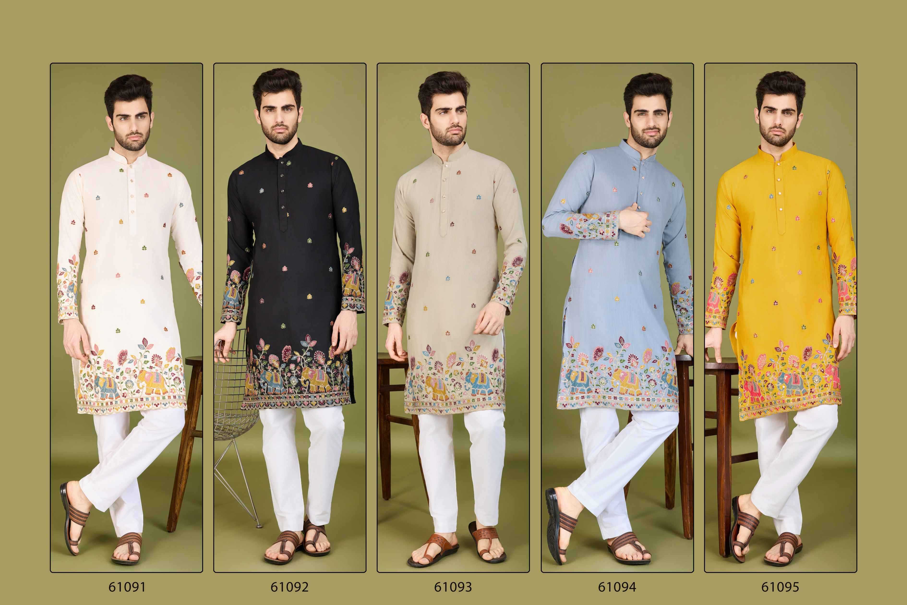 Ynf Cotton RIN187 2630 Mens Wear Wholesale Mens Kurtas Men Cotton Kurta Men Wedding kurta Manufacturer