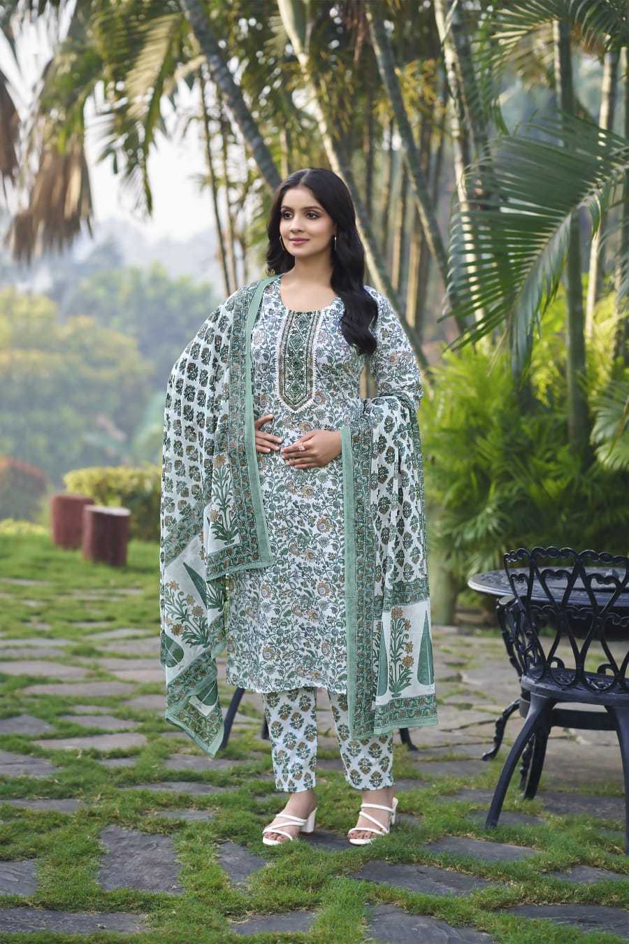 Ynf Cotton RIN190 OSSM MILLIE Setwise Collections Wholesale Kurtis Catalogs Manufacturer