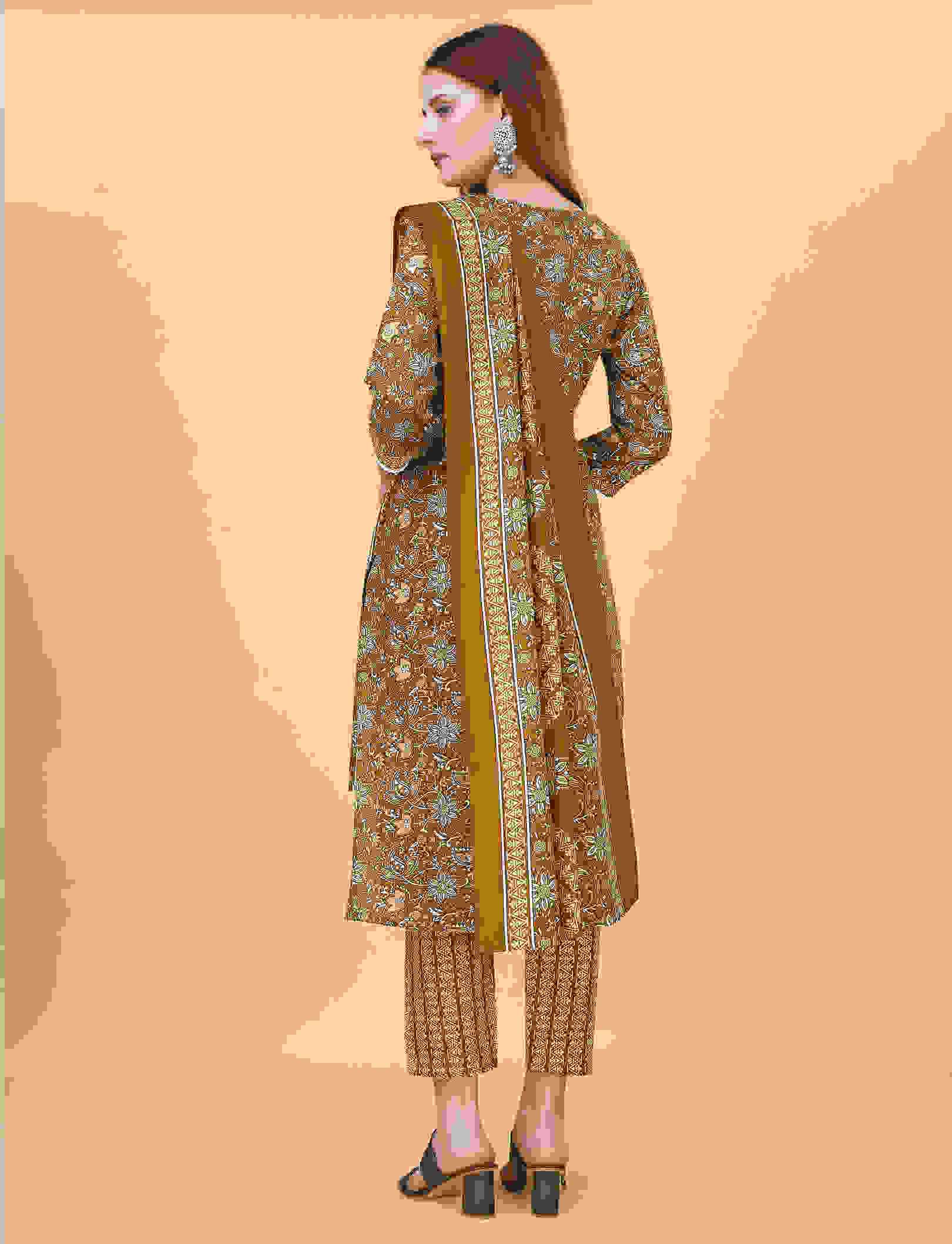 Ynf Cotton RIN210 Rim-Zim Suits & Dresses Wholesale Cotton Suits A-Line Suits Casual Dresses Manufacturer