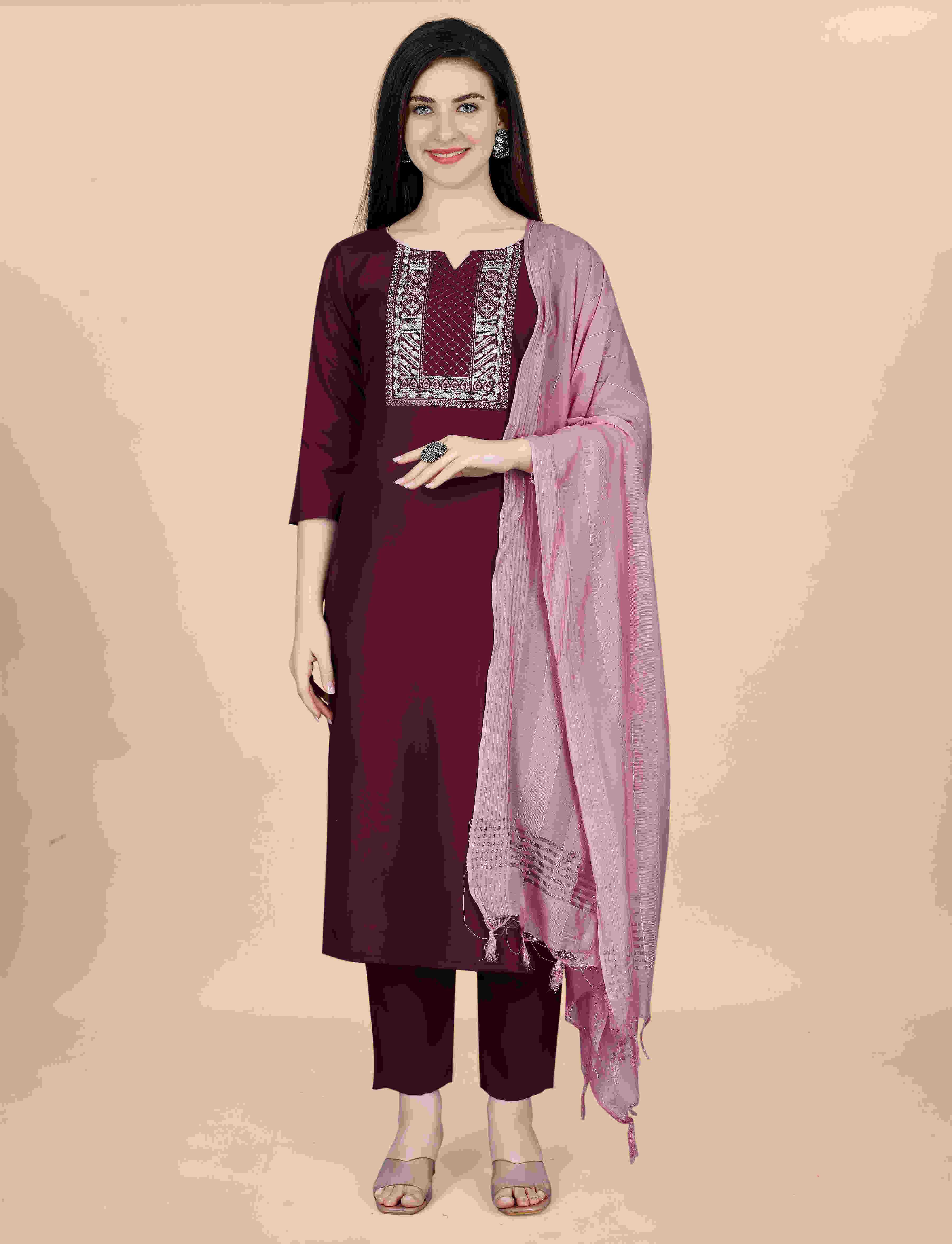 Ynf Cotton RIN210 Shagun Suits & Dresses Wholesale Ladies Suits Cotton Suits A-Line Suits Manufacturer