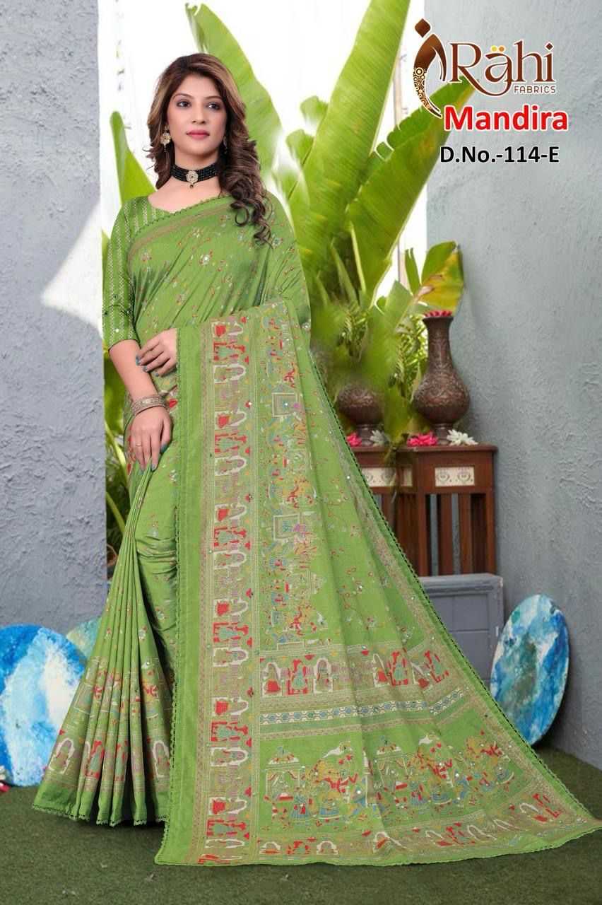 Ynf Dola Silk KESH114 RSRM50 Sarees Wholesale Fancy Sarees Mirror Work Saree Manufacturer