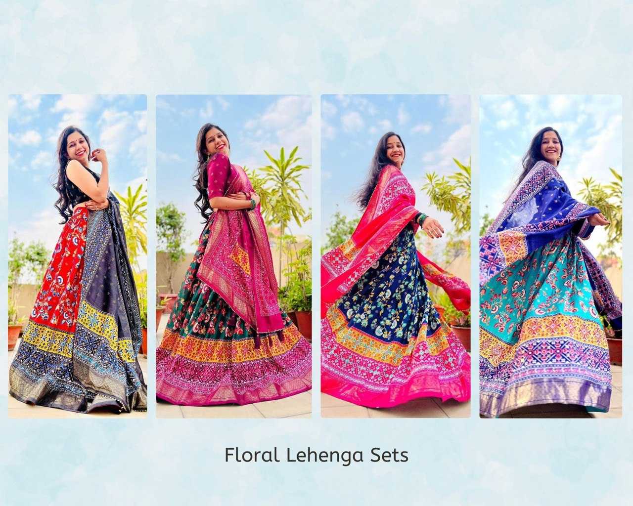 Ynf Dola Silk RIN119 GRTN7102 Lehengas Wholesale Fancy Lehenga Wedding Lehenga Floral Lehenga Manufacturer